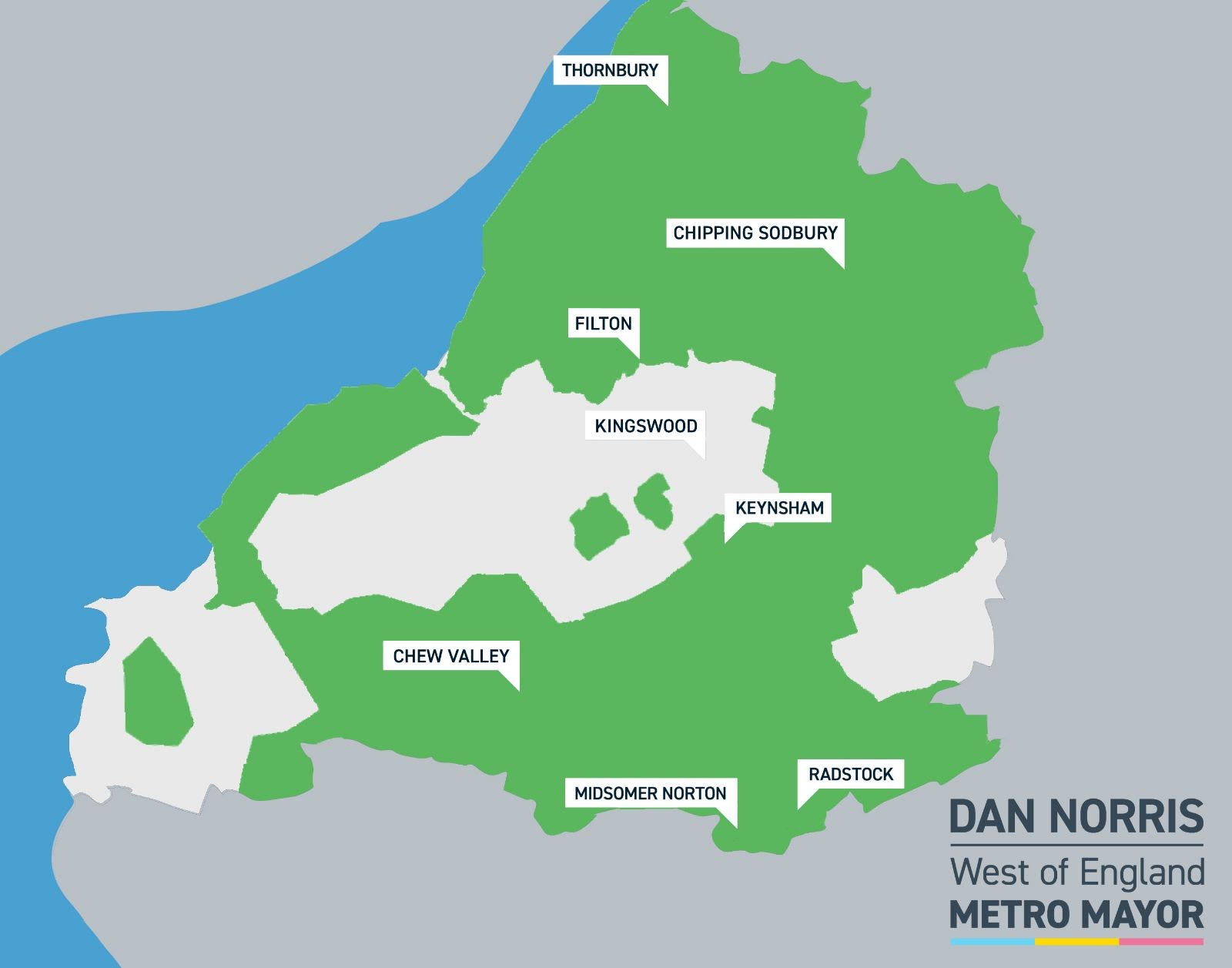 West link map