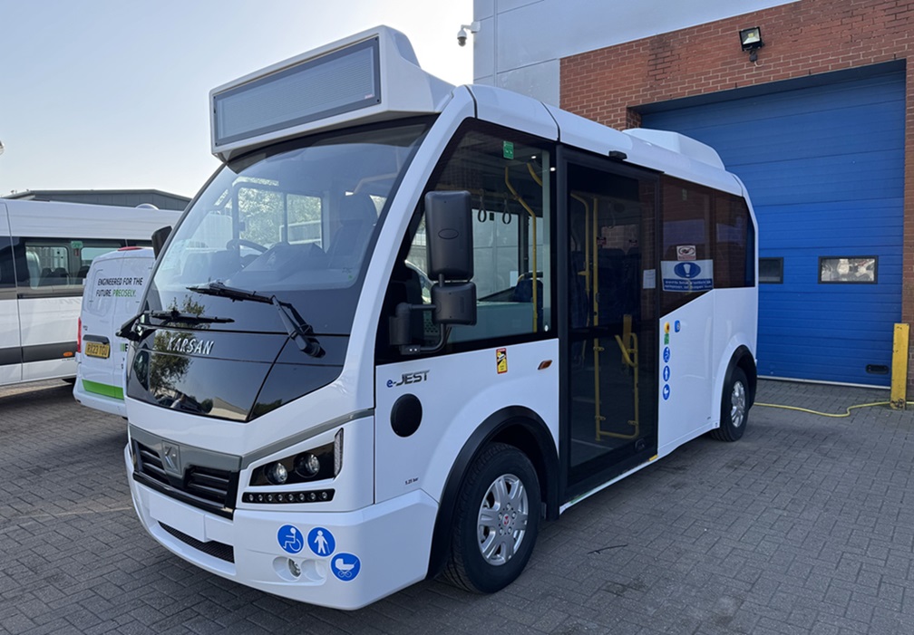 Karsan e-JEST for the UK at EVM dealership