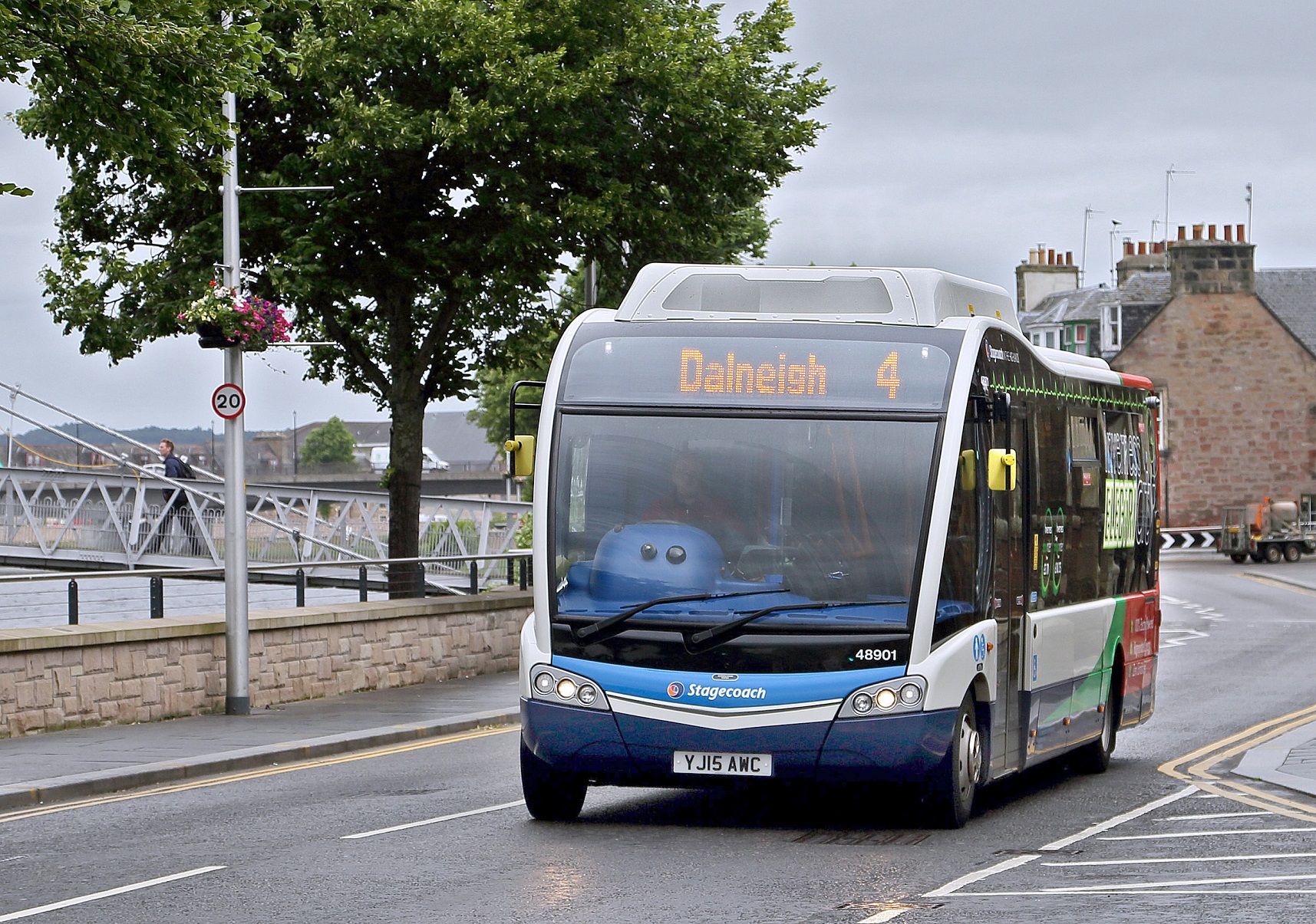 Optare Solo working for Stagecoach in Inverness