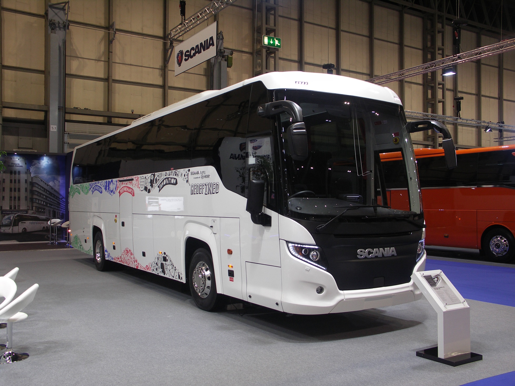 Scania presents HVO coach trial results at Euro Bus Expo