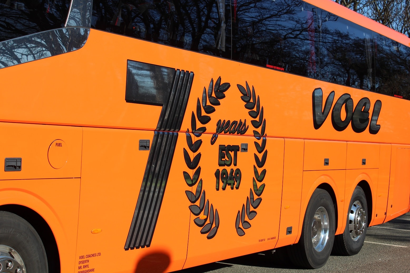 Voel Coaches 70 years