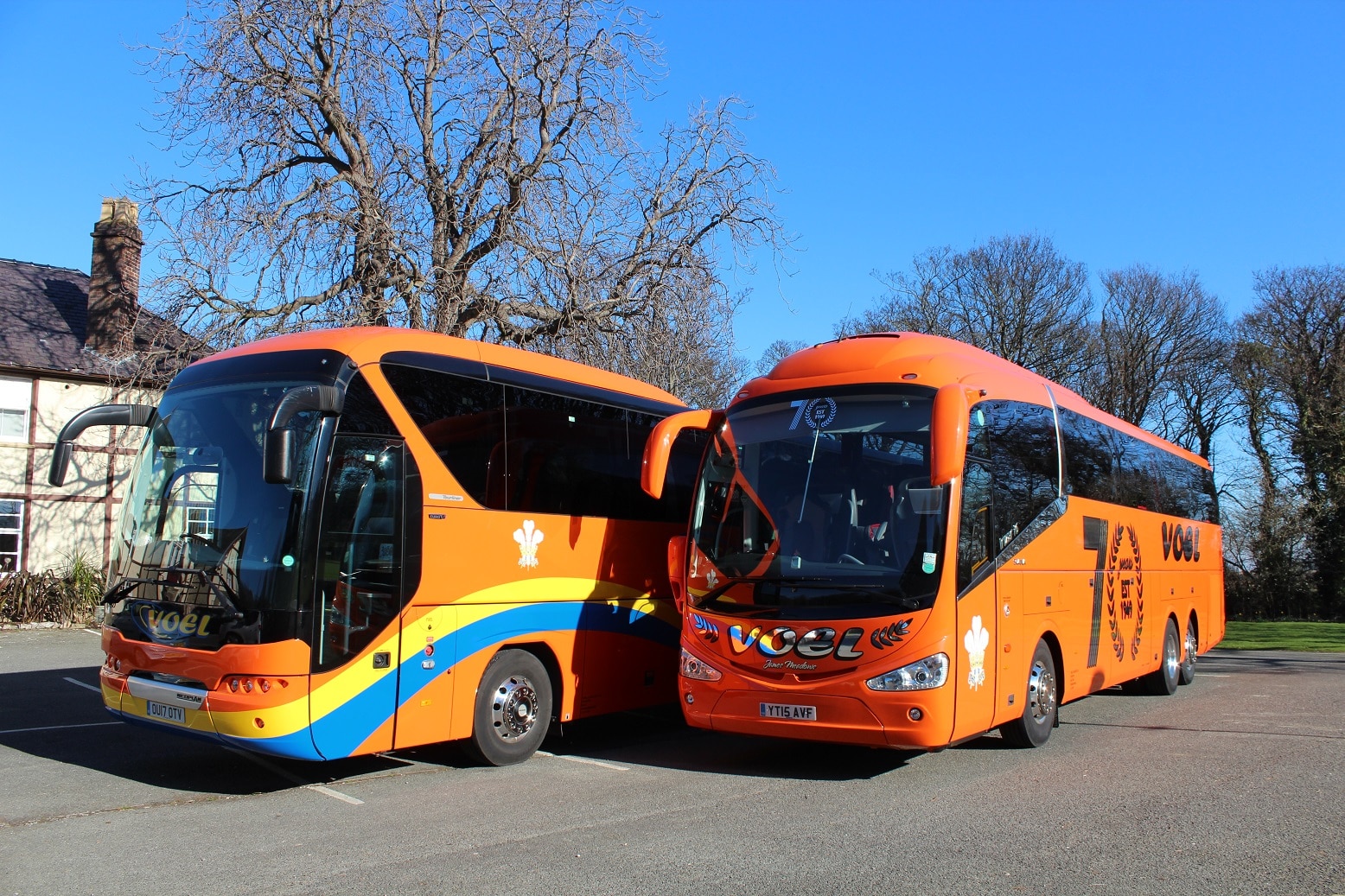Voel Coaches 70 years