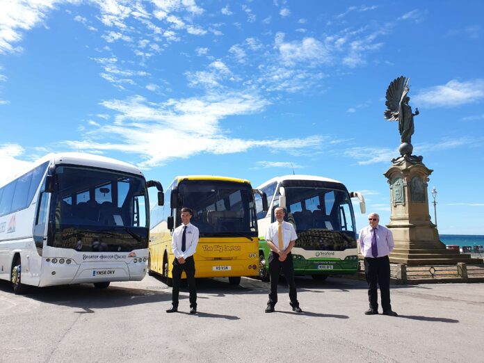 Brighton Horizon The Big Lemon launch The Big Lemon Launch of Brighton Horizon Coaches