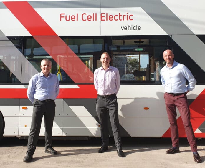 hydrogen fuel cell bus 1 Hydrogen fuel cell bus