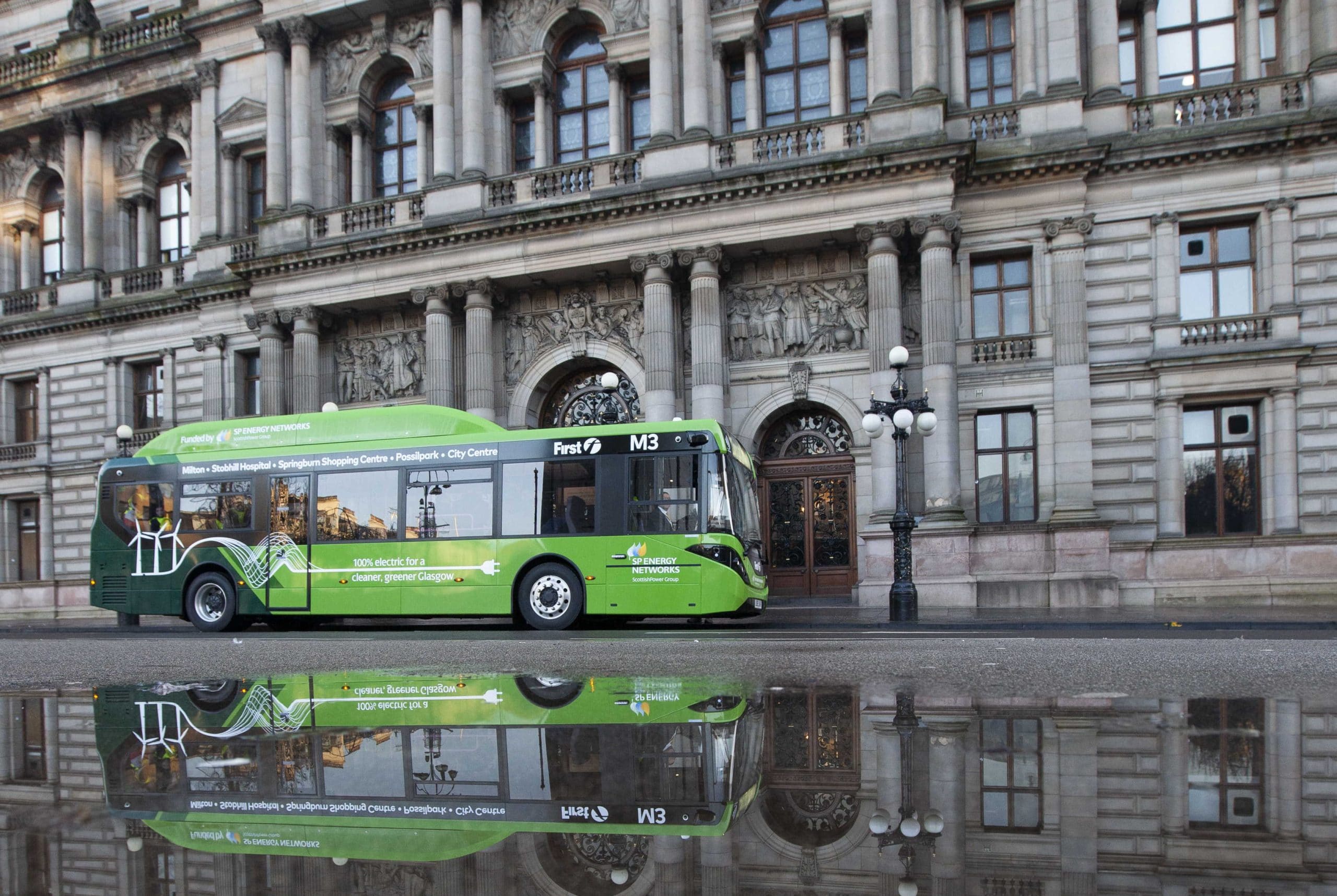 First Glasgow celebrates Clean Air Day with purchase of 22 electric