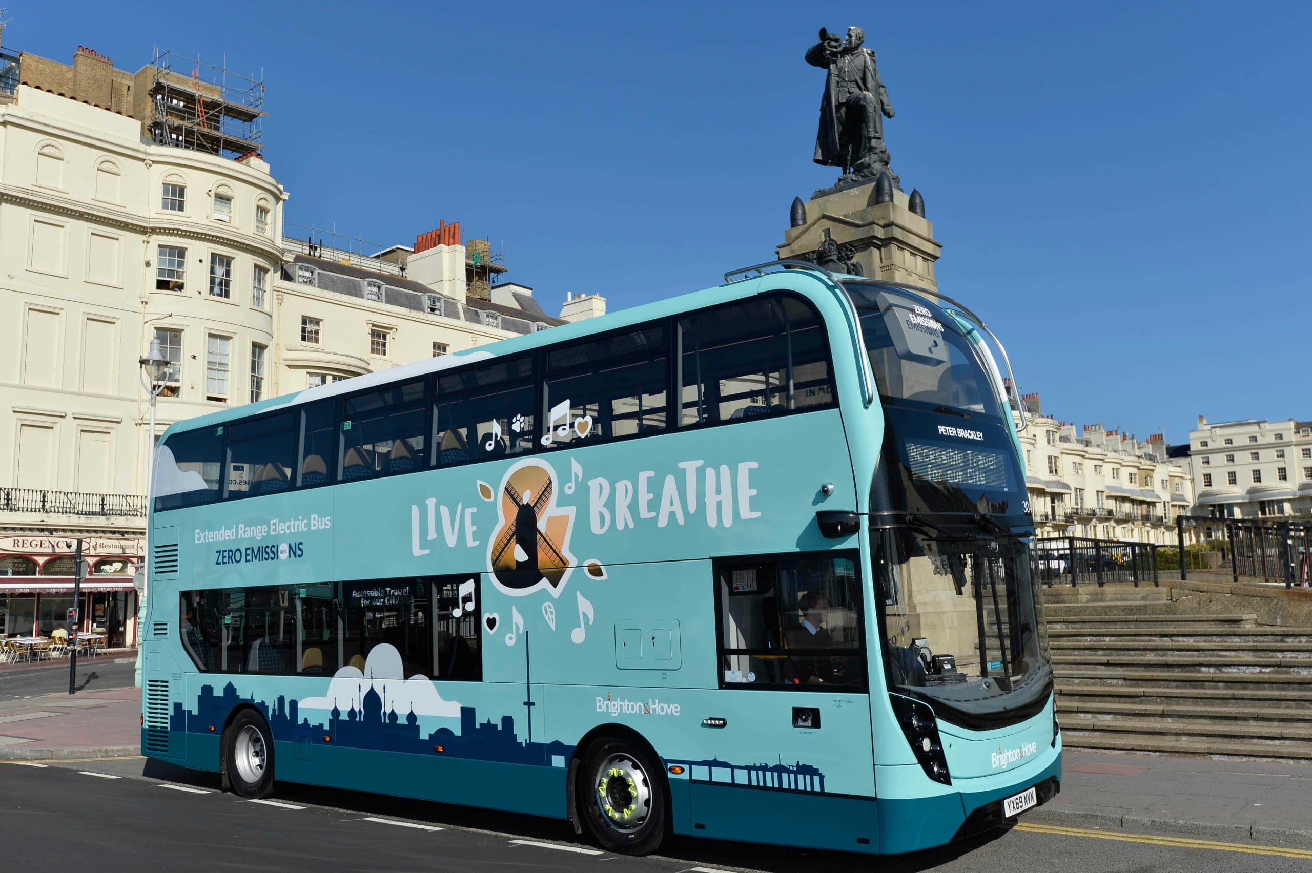 Alexander Dennis Enviro400ER with Brighton and Hove Buses