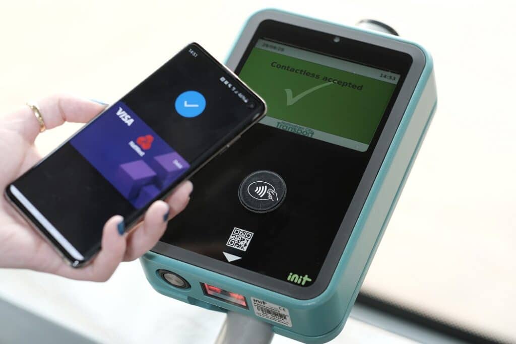 Nottingham City Transport contactless app