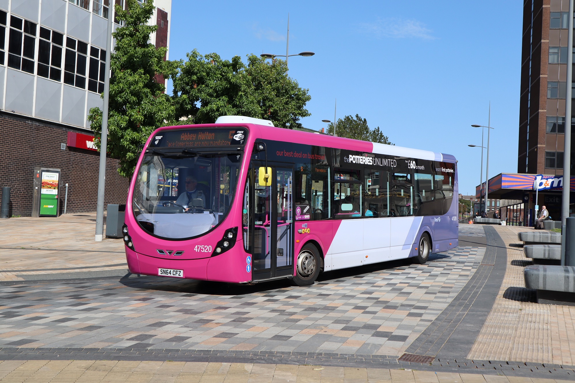 First Bus engineering - Wrightbus StreetLite