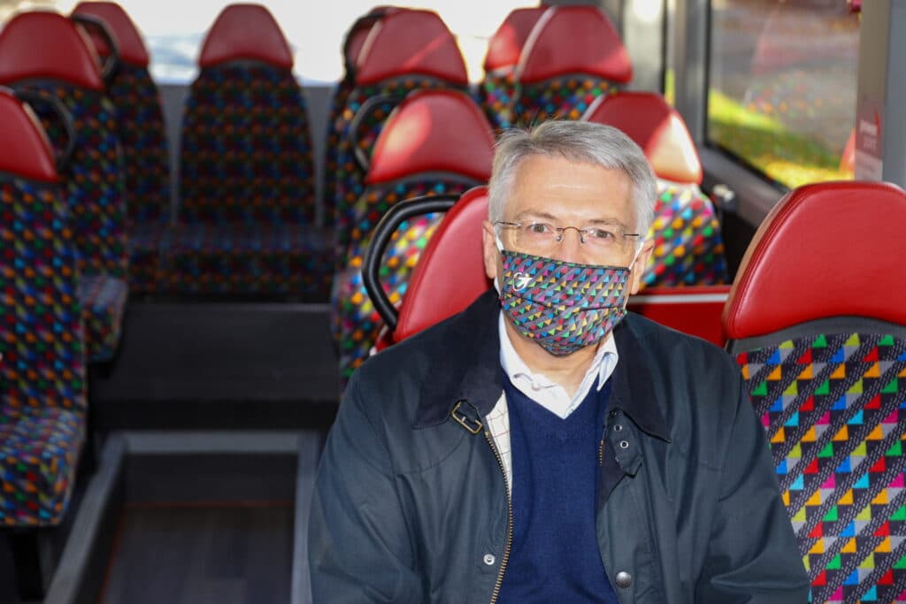 Transdev face coverings