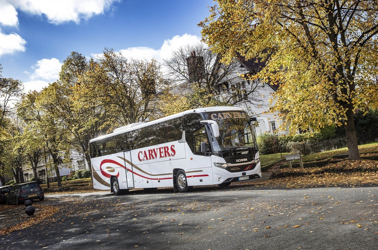 Carvers Coaches Scania Interlink