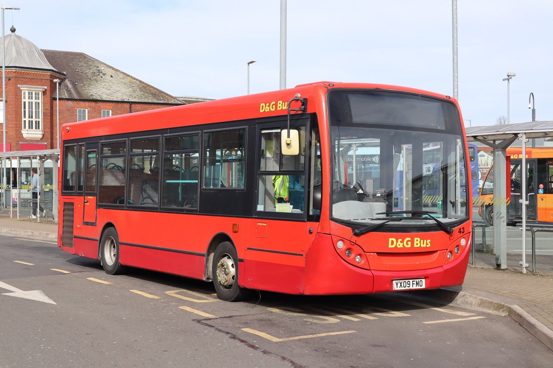 D&G Bus Chaserider name Arriva Cannock purchase