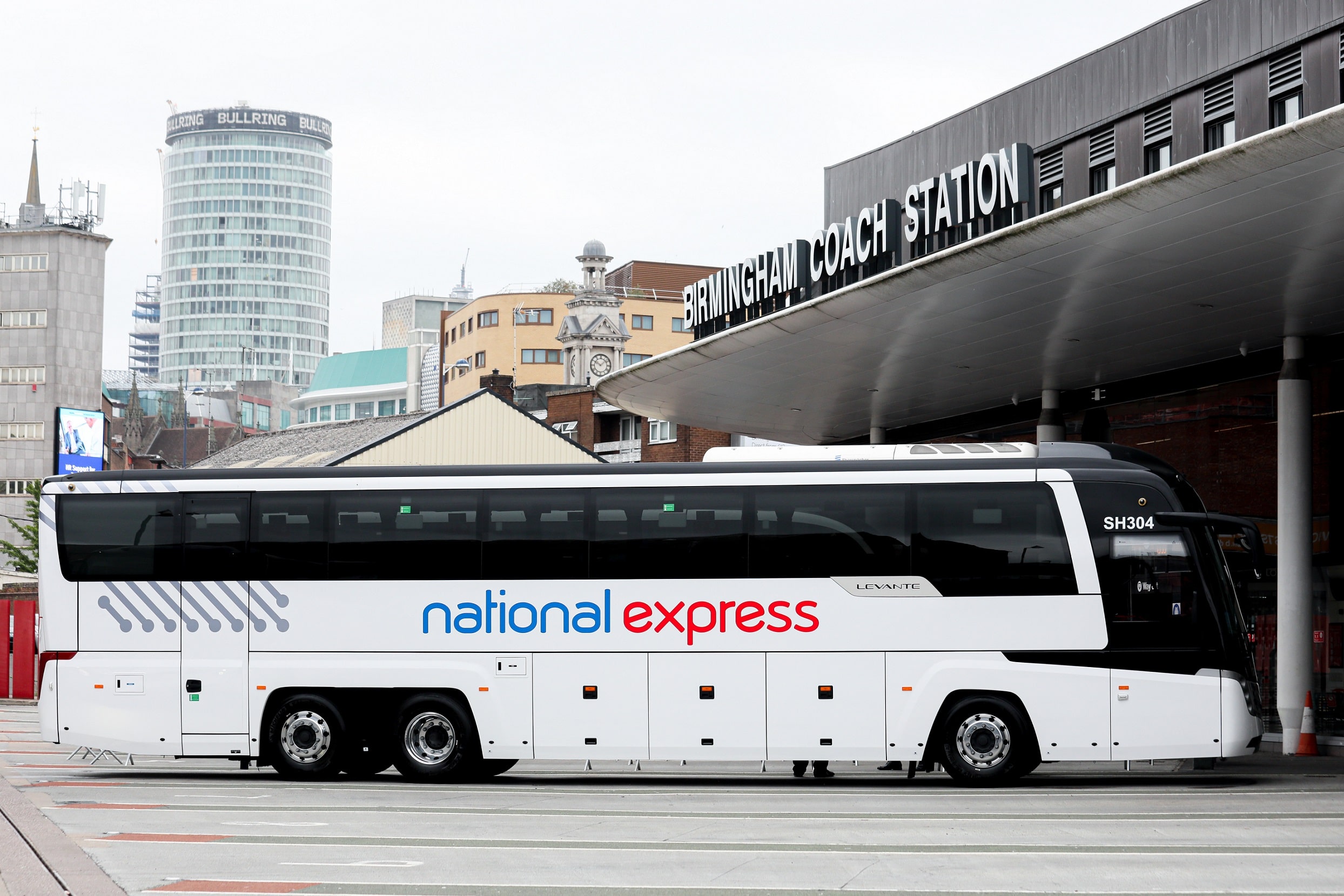 National Express university services