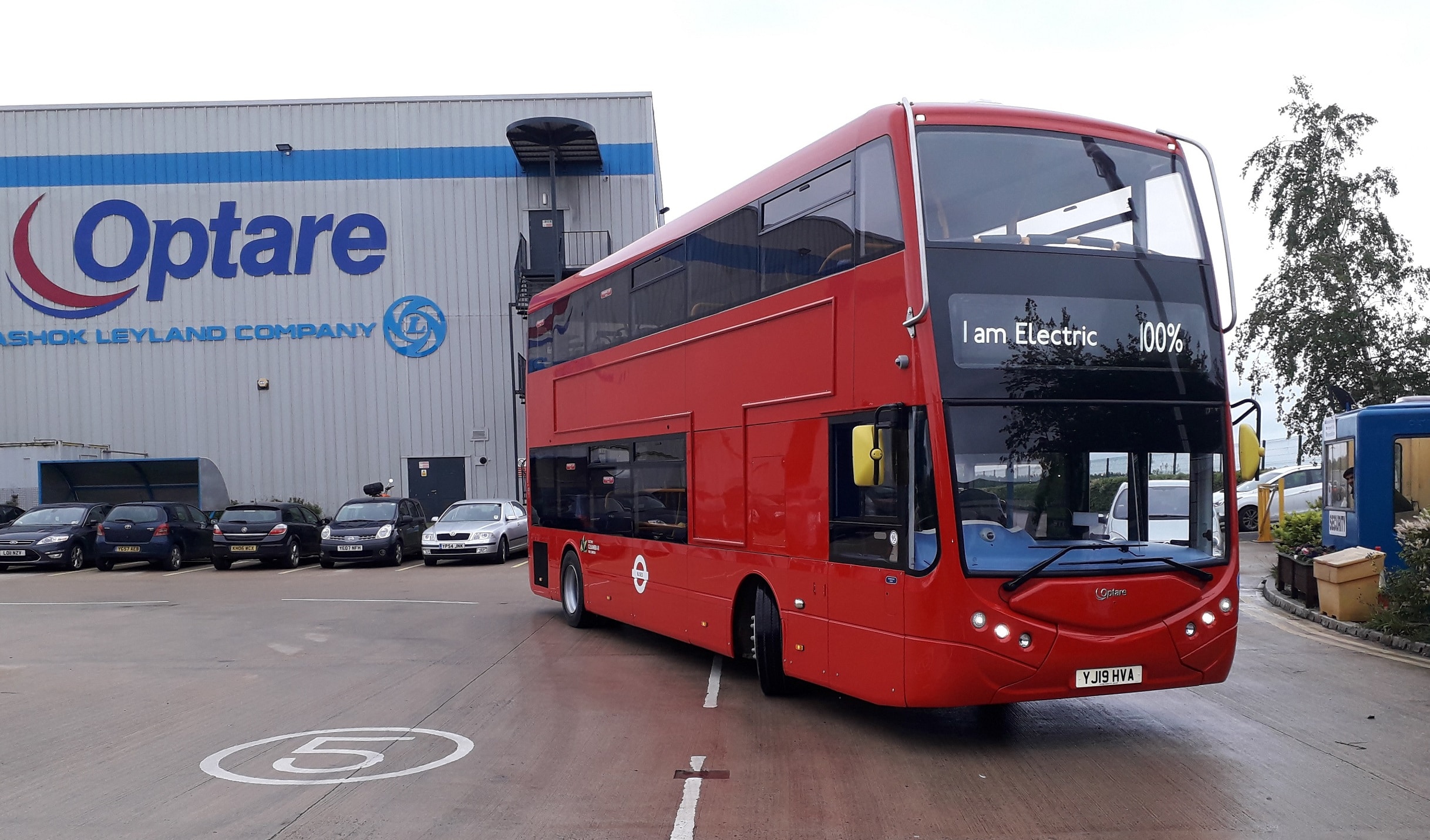 Optare Metrodecker EV Go Ahead London