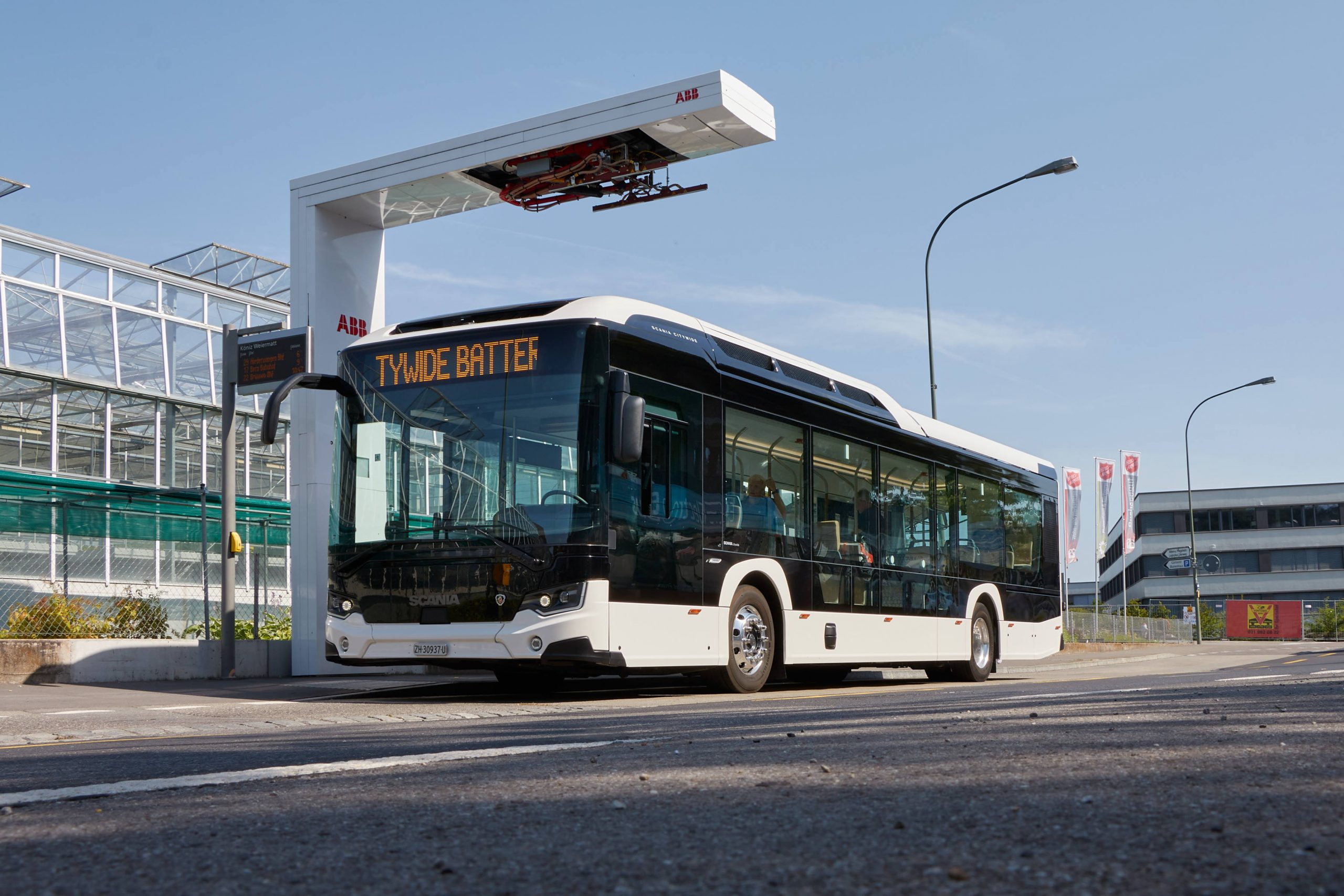 Scania Electric Bus Pantograph