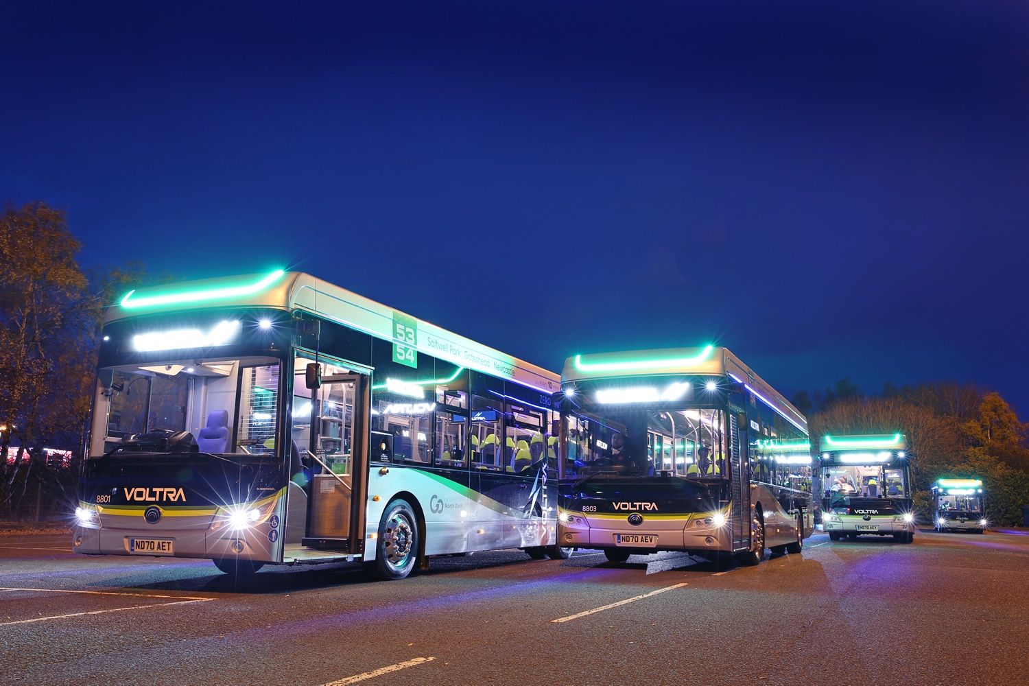 Voltra buses from Go North East