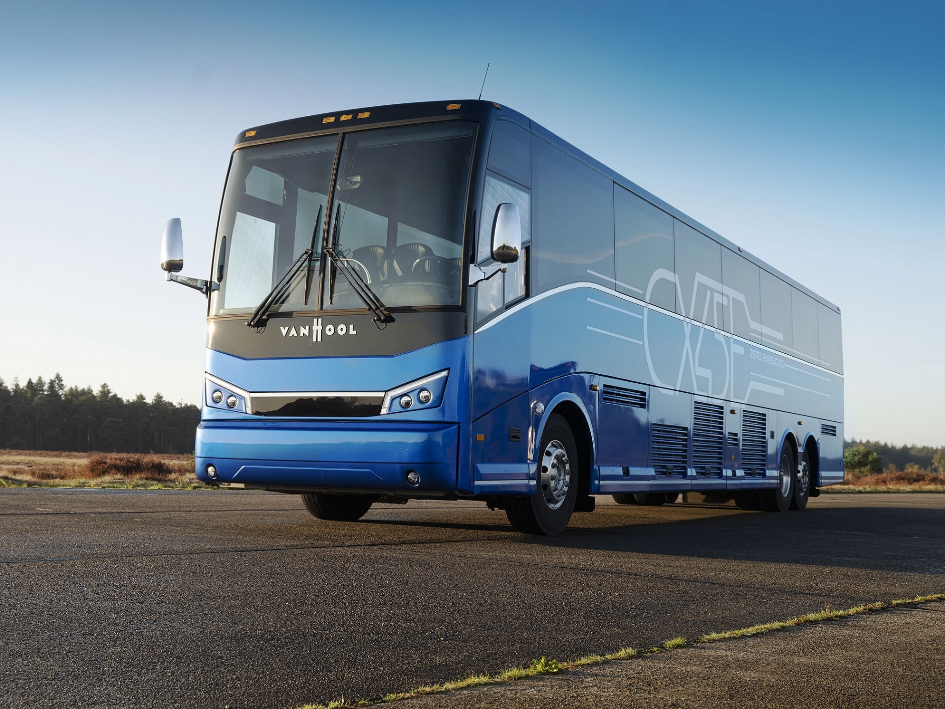 Van Hool CX45E battery-electric coach