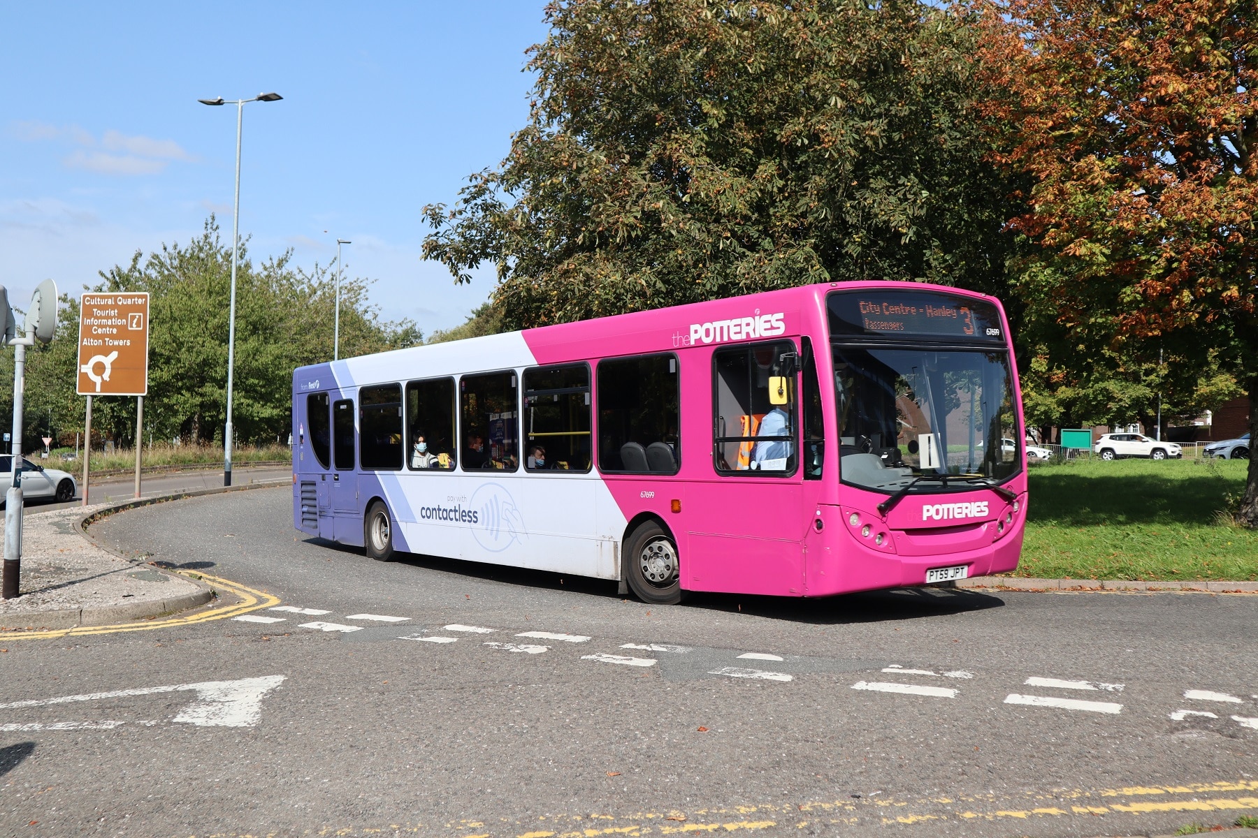 Bus patronage figures for early January 2021