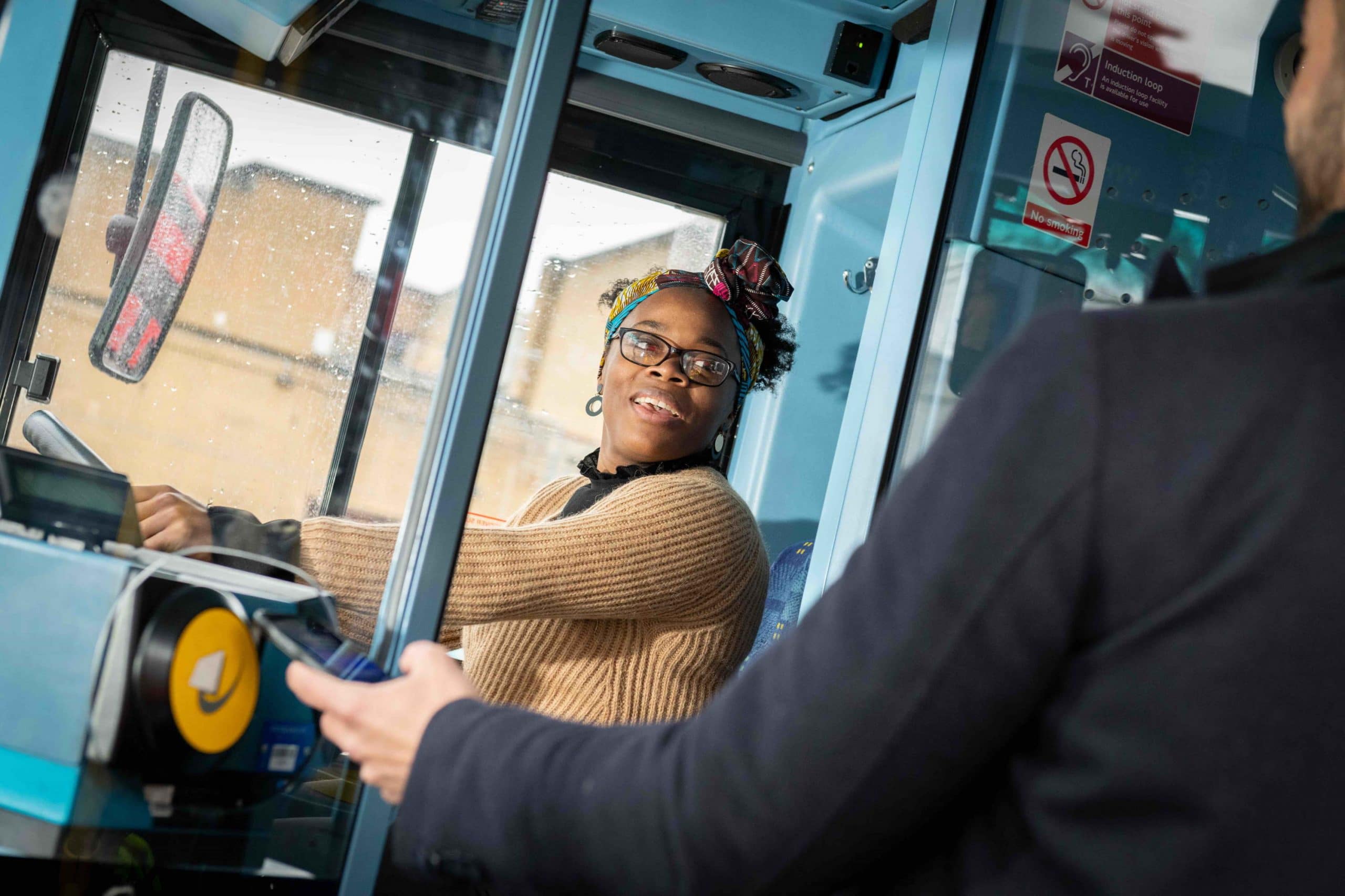 Apprentice bus driver Claricietta Thomas