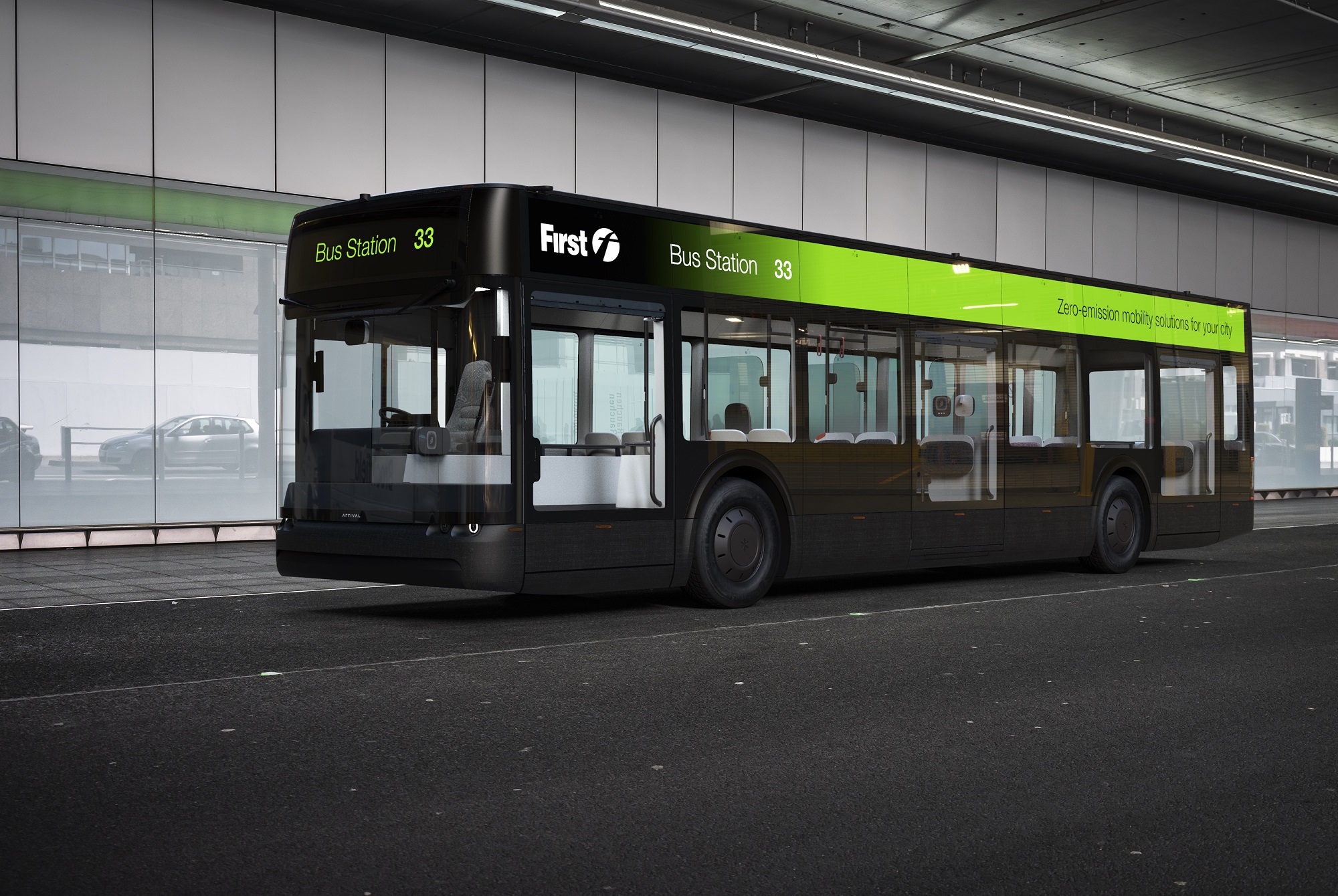 First Bus to trial Arrival electric bus