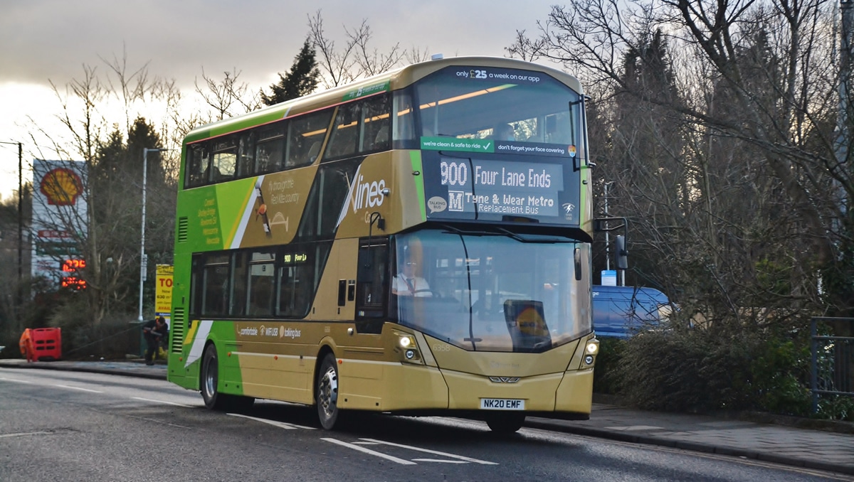 Go North East Wrightbus StreetDeck