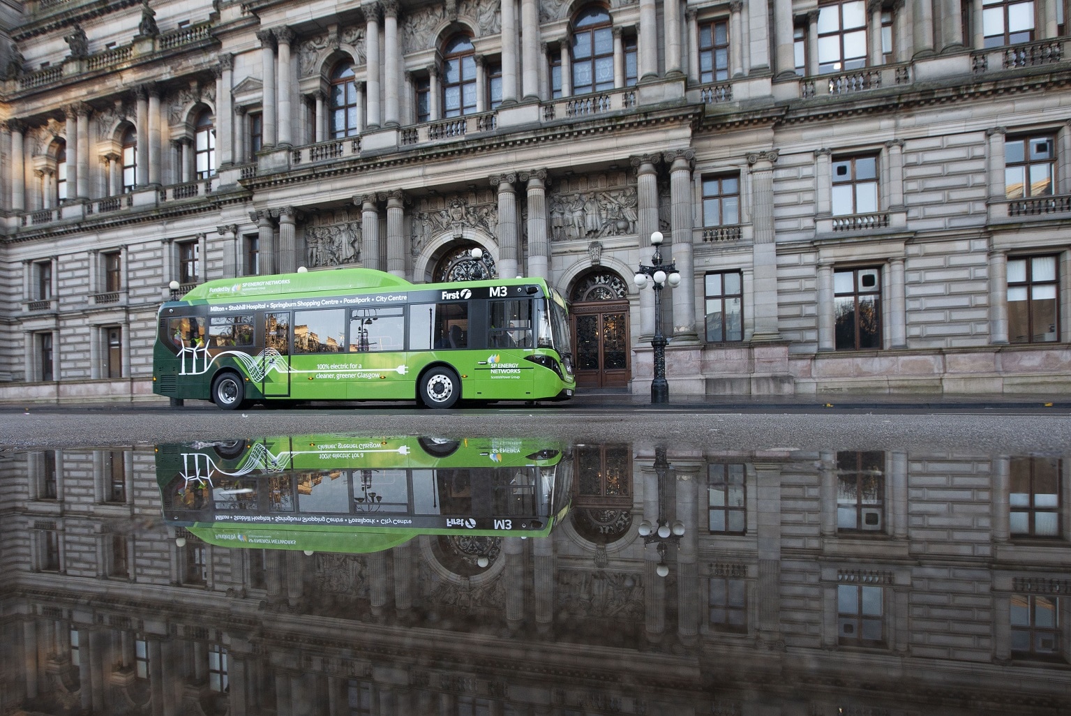 First Glasgow placed Enviro200EV order with BYD ADL