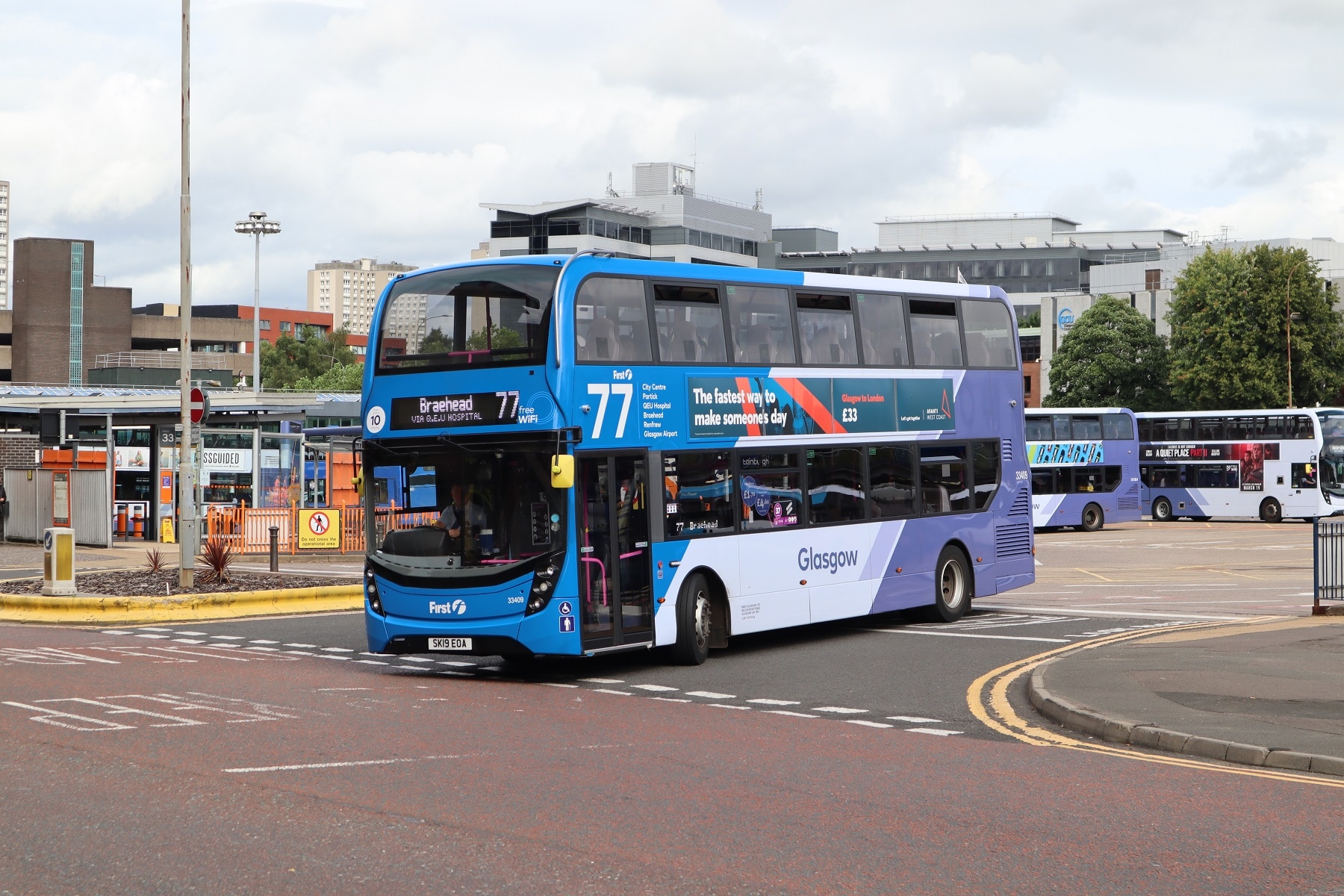 First Bus Scotland zero-emission work: ADL Enviro400