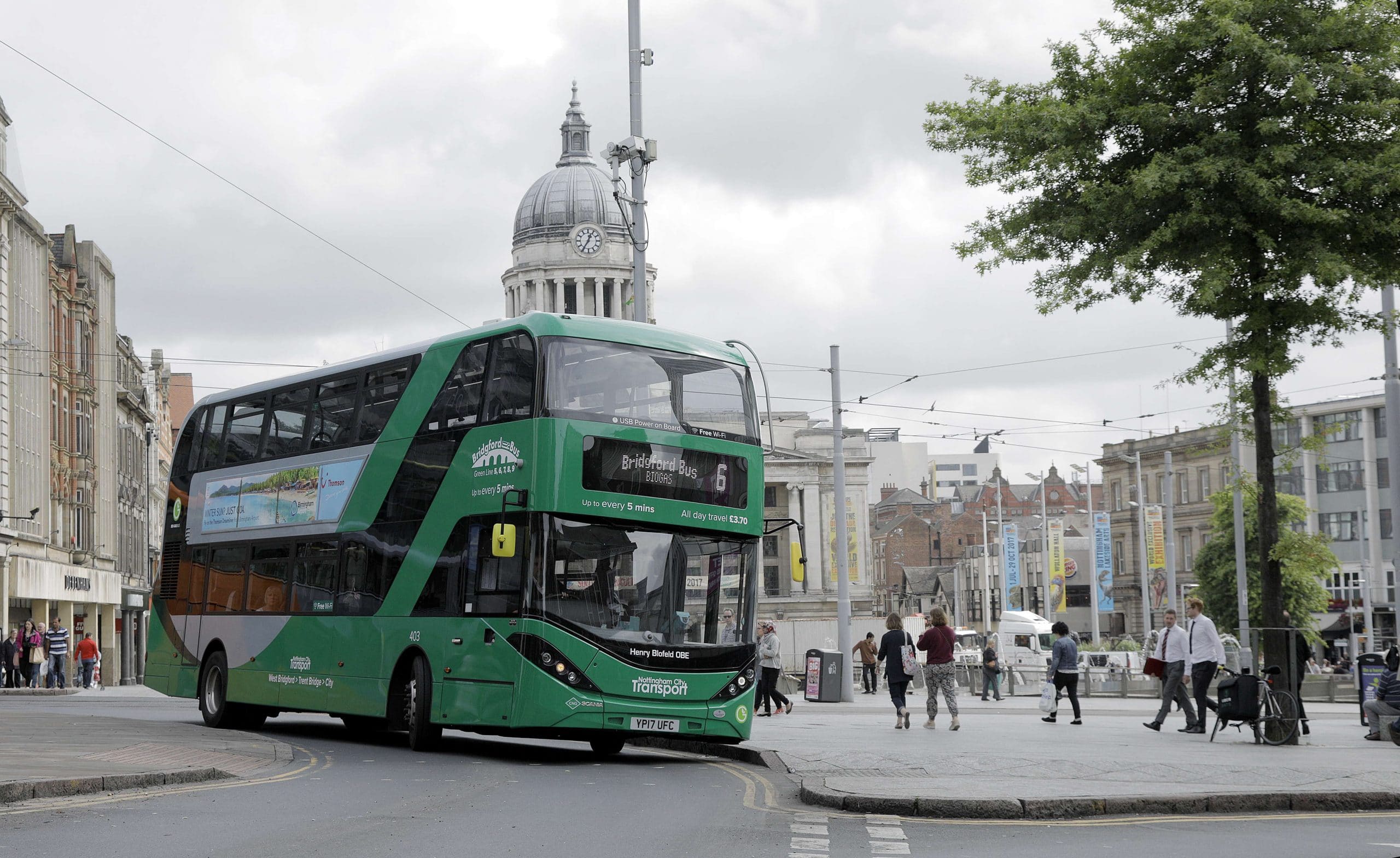 NCT Gas Bus Old Market Square