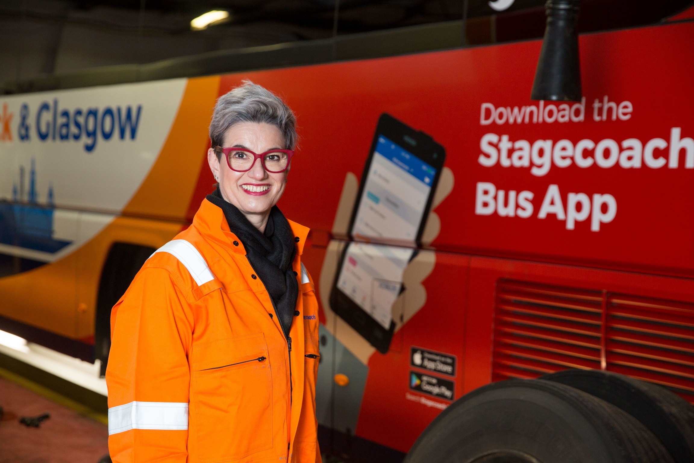 GlasGo Bus Operator Alliance in Glasgow Chair Fiona Doherty