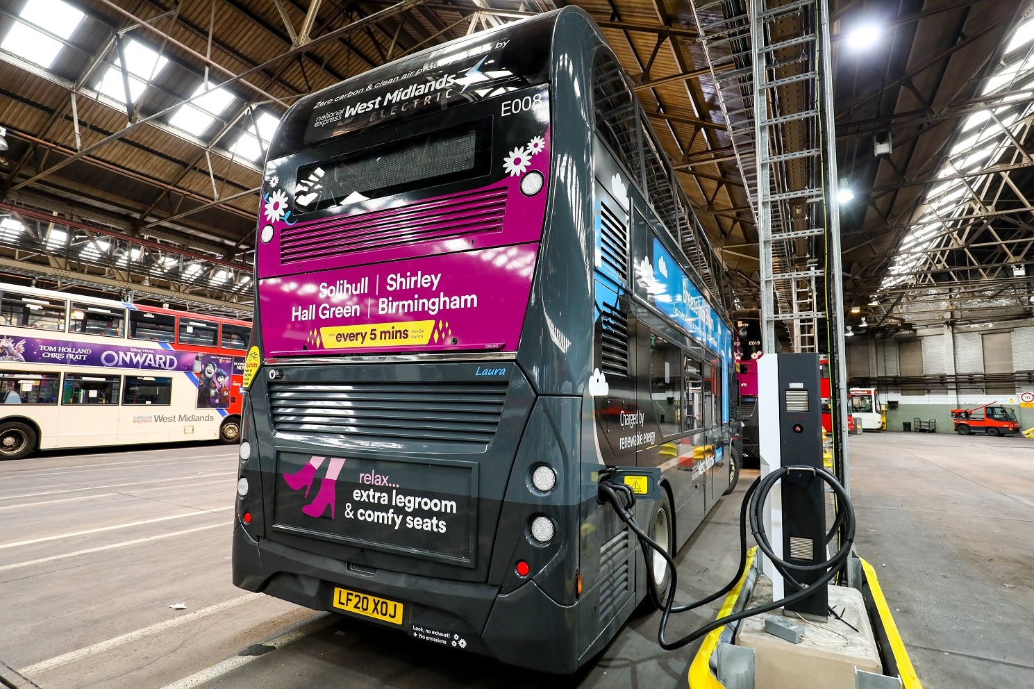 National Express West Midlands zero emission bus