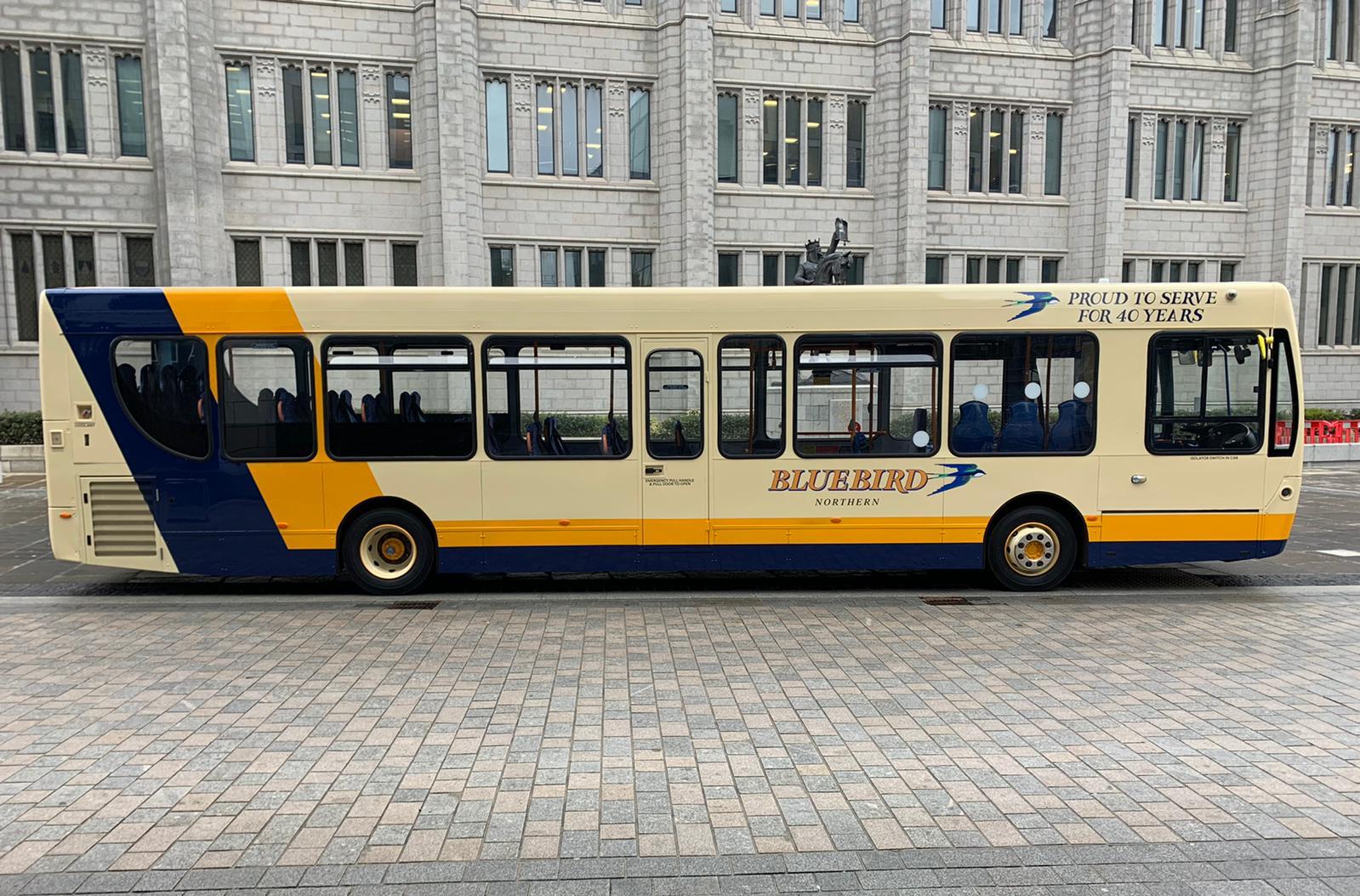 Stagecoach Bluebird heritage bus repaint