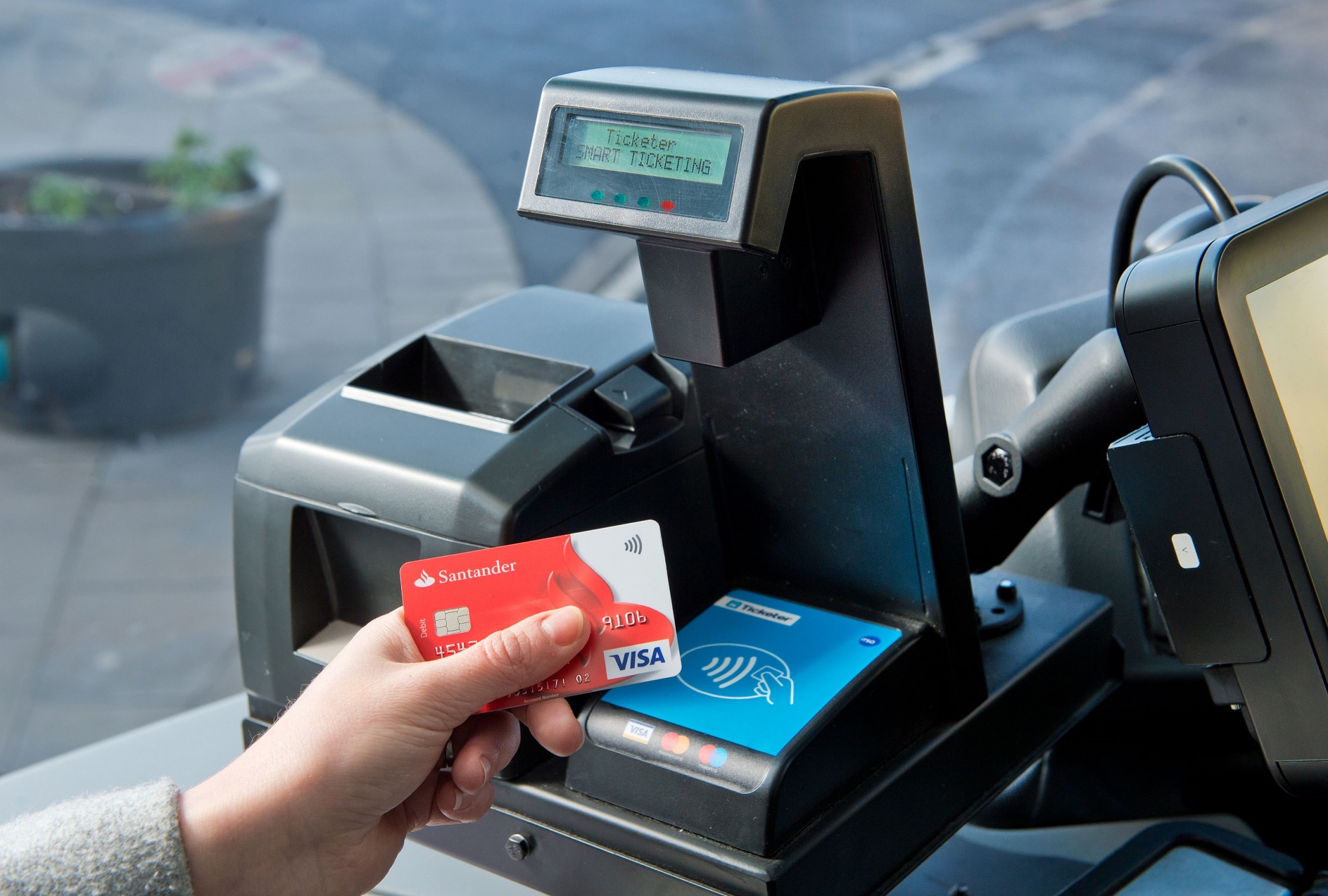 Contactless ticket machines now part of CBSSG Restart