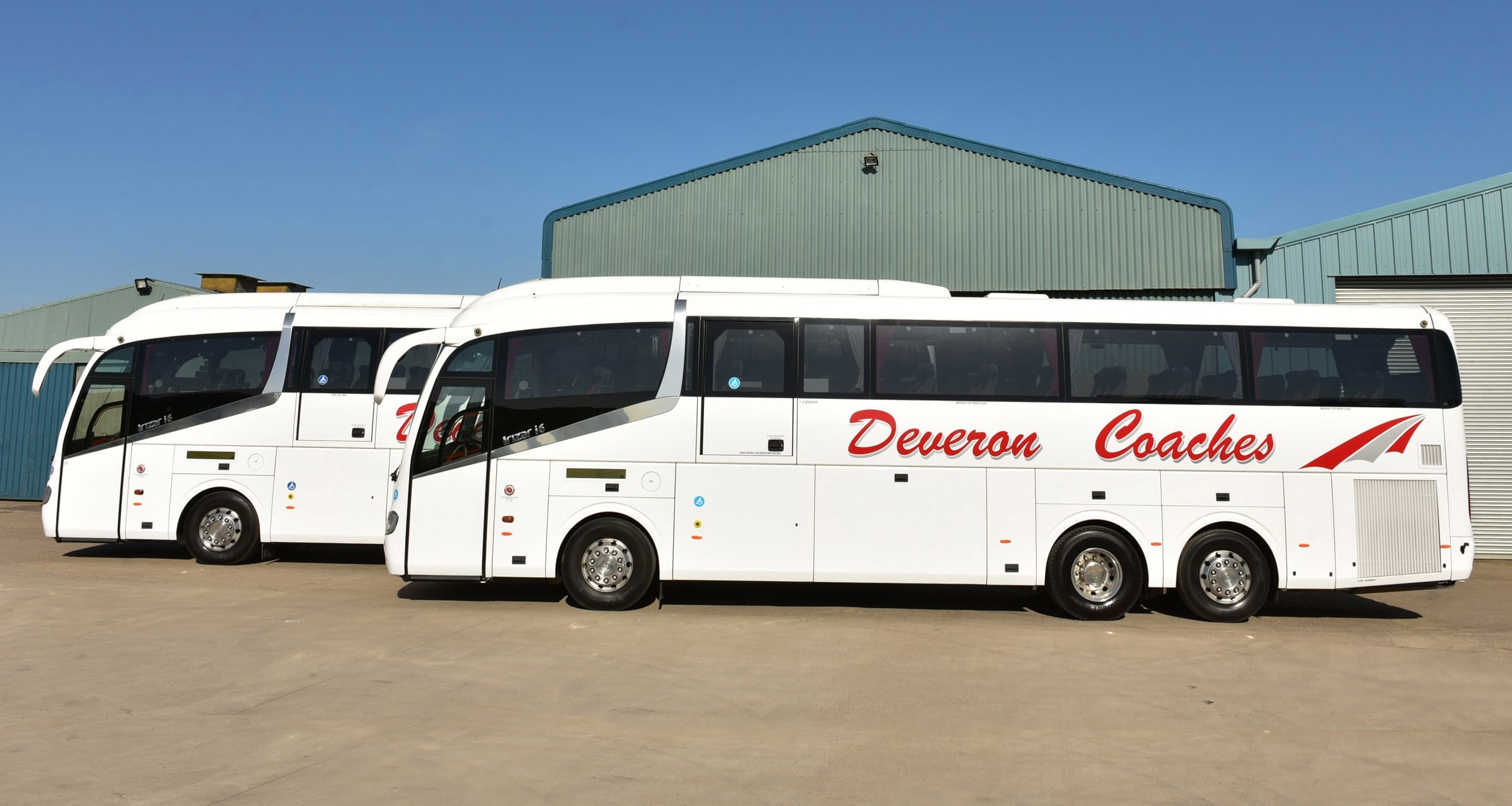 Scania Irizar i6 with PSVAR retrofit for Deveron Coaches