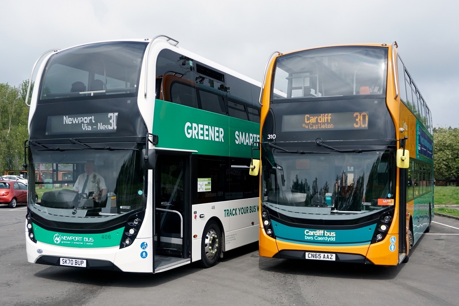 Newport Bus and Cardiff Bus