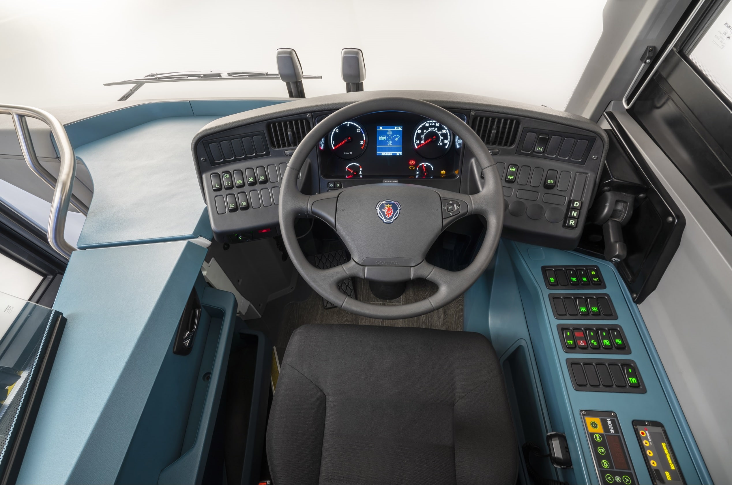 Scania Fencer cab view