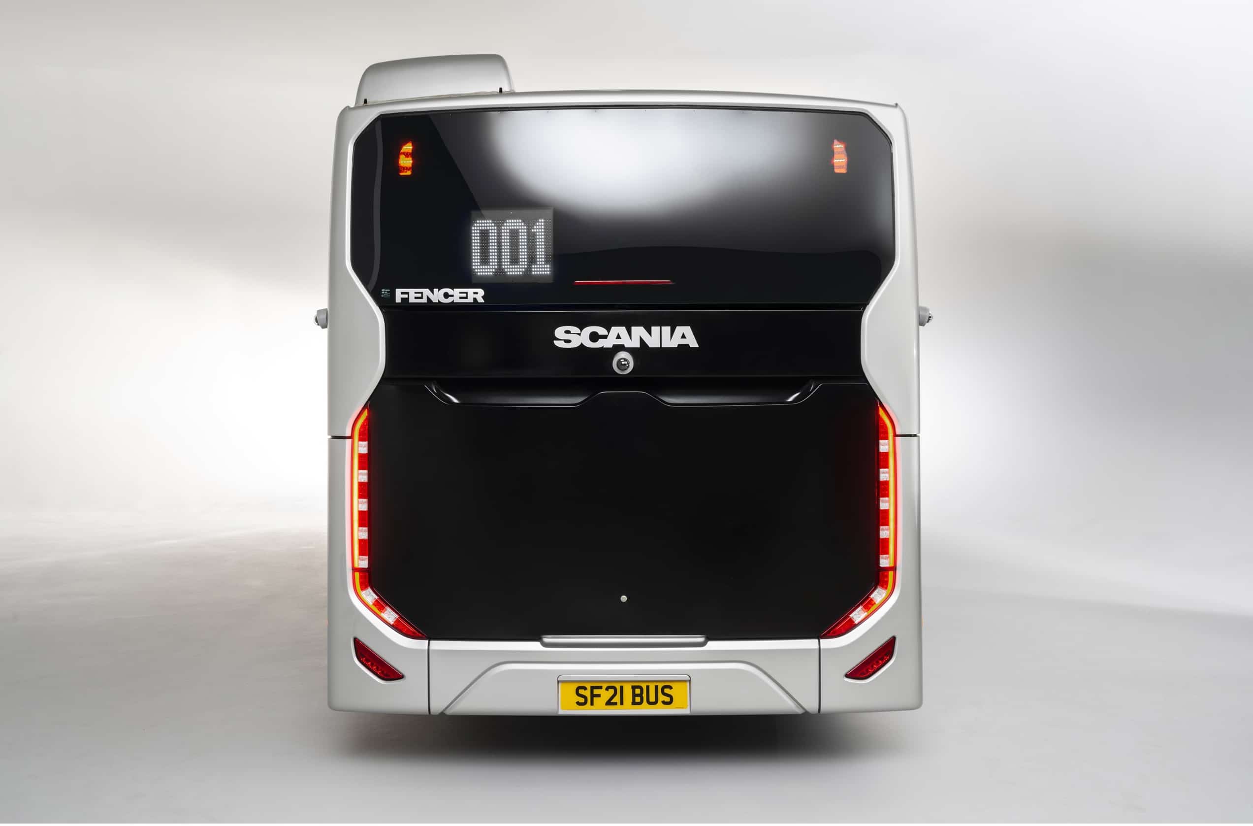 Scania Fencer rear view