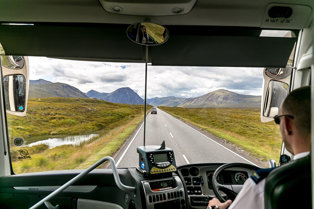 Driver in Scotland