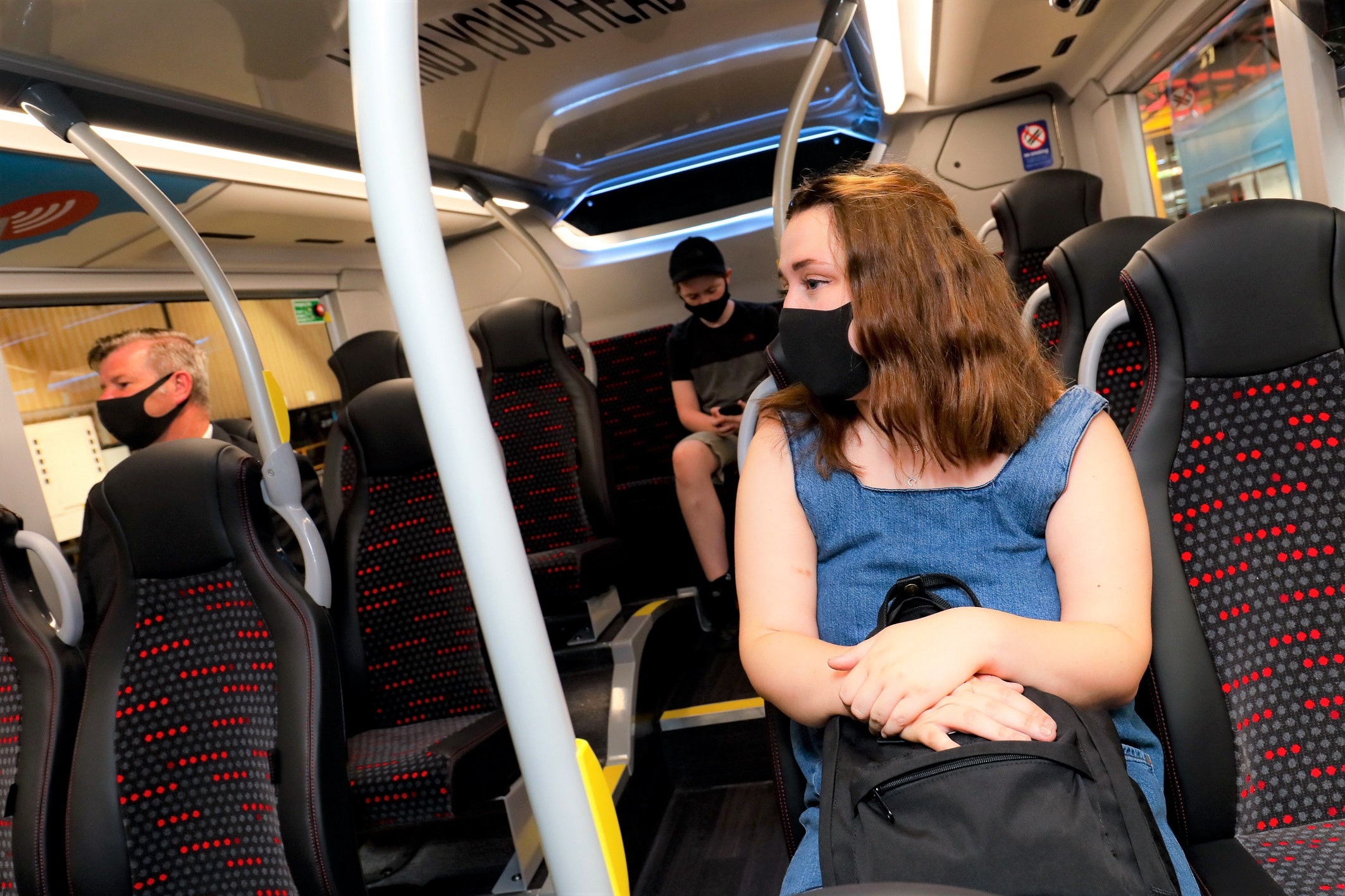 Face coverings on public transport in England