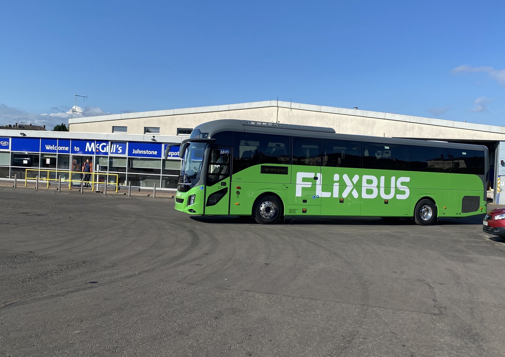 FlixBus UK network reaches Scotland