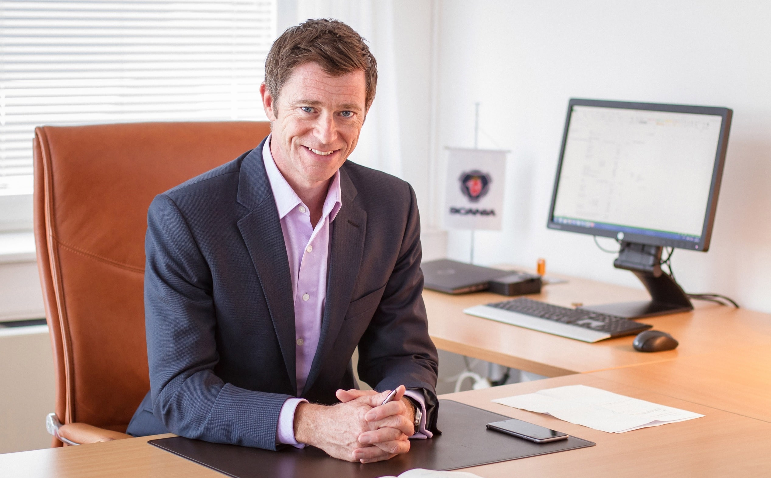 James Armstrong, Scania (Great Britain) Managing Director