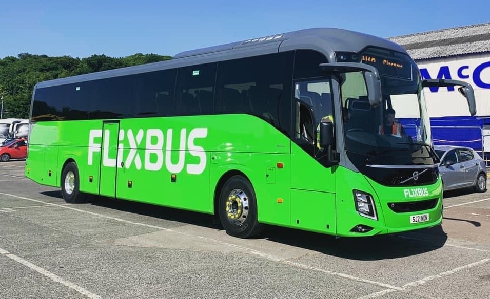 Volvo 9700 in Flixbus livery