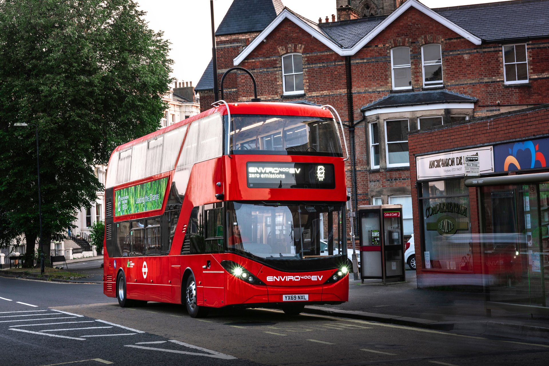 BYD ADL Enviro400EV trialled by Reading Buses
