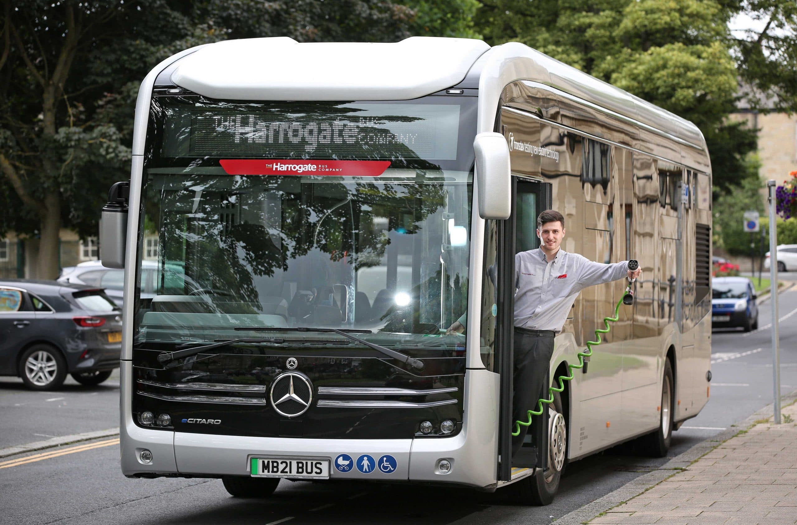 Harrogate Electric eCitaro Bus Trial