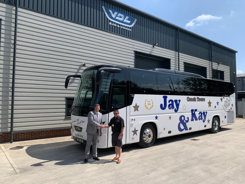 Jay and Kay Coach Tours VDL Futura FHD2