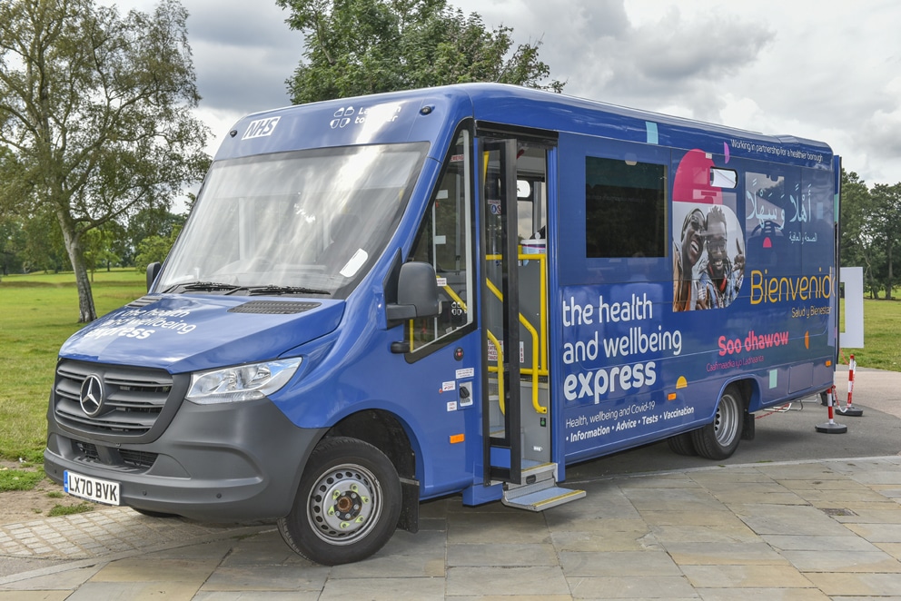 London Hire mobile support vehicle with Lambeth Council