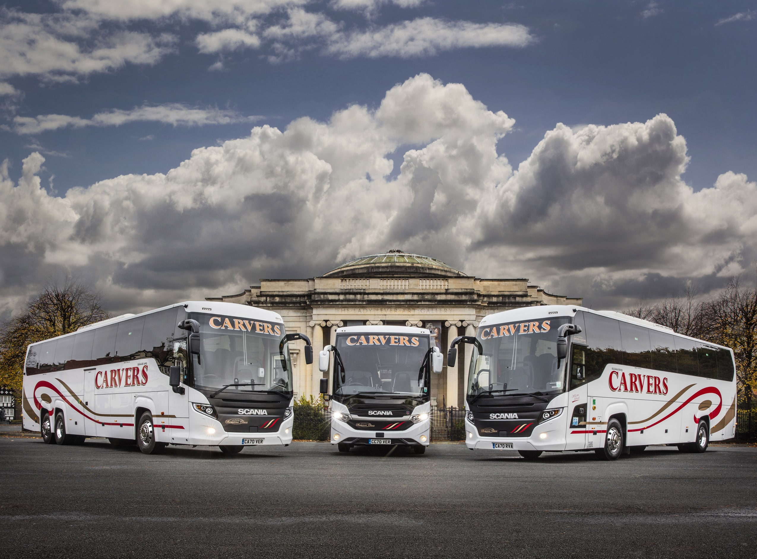 scania Financial Services customer Carvers Coaches
