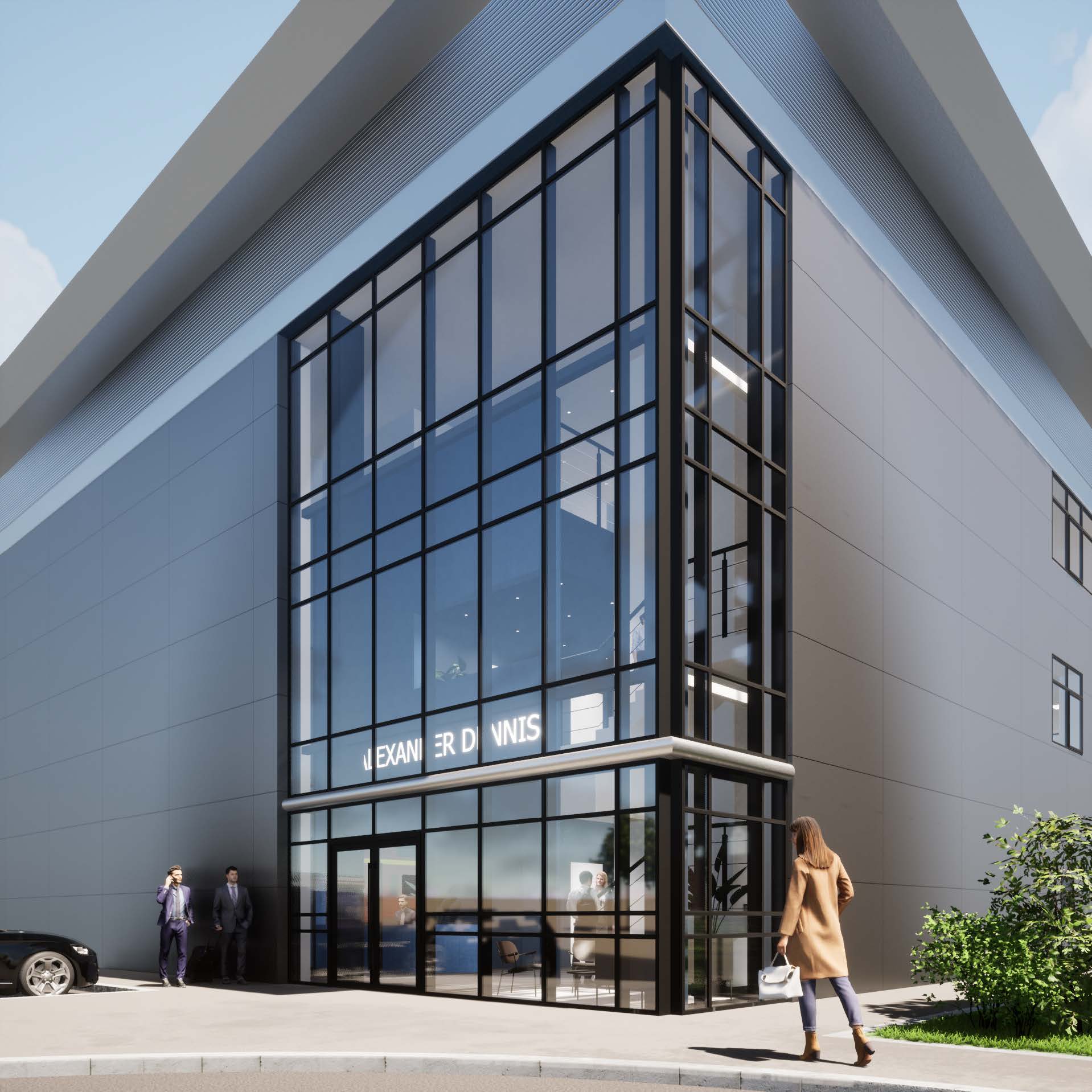 Visualisation of ADL's new facility in Farnborough
