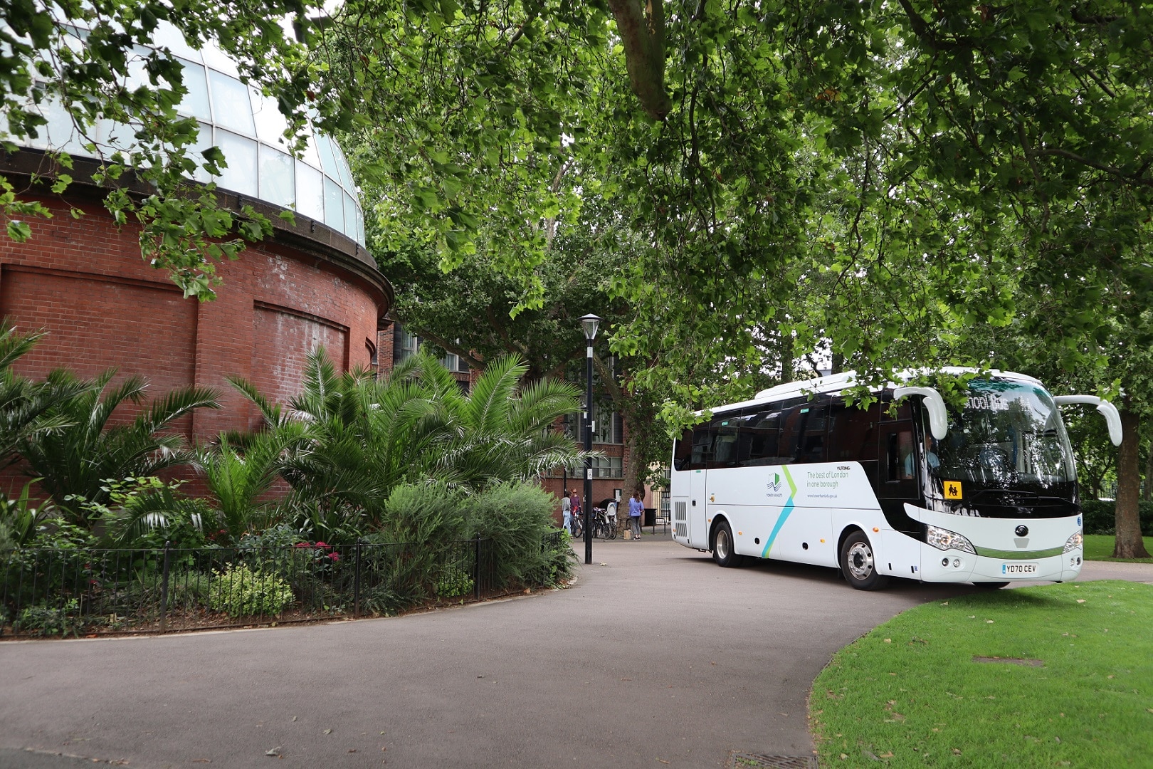 Yutong TC9 Mobility with the London Borough of Tower Hamlets