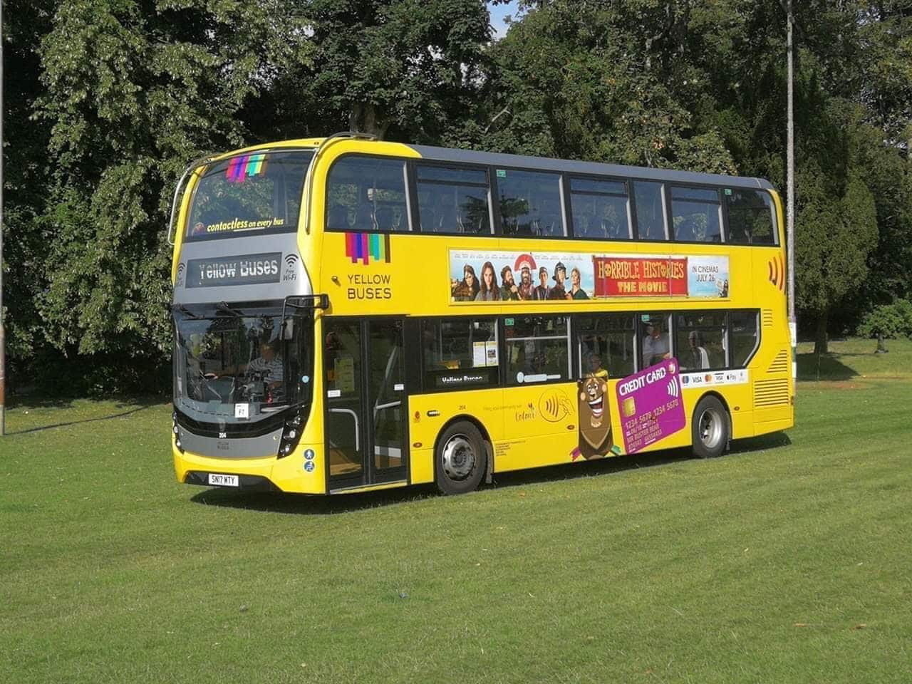 Yellow Buses Alton