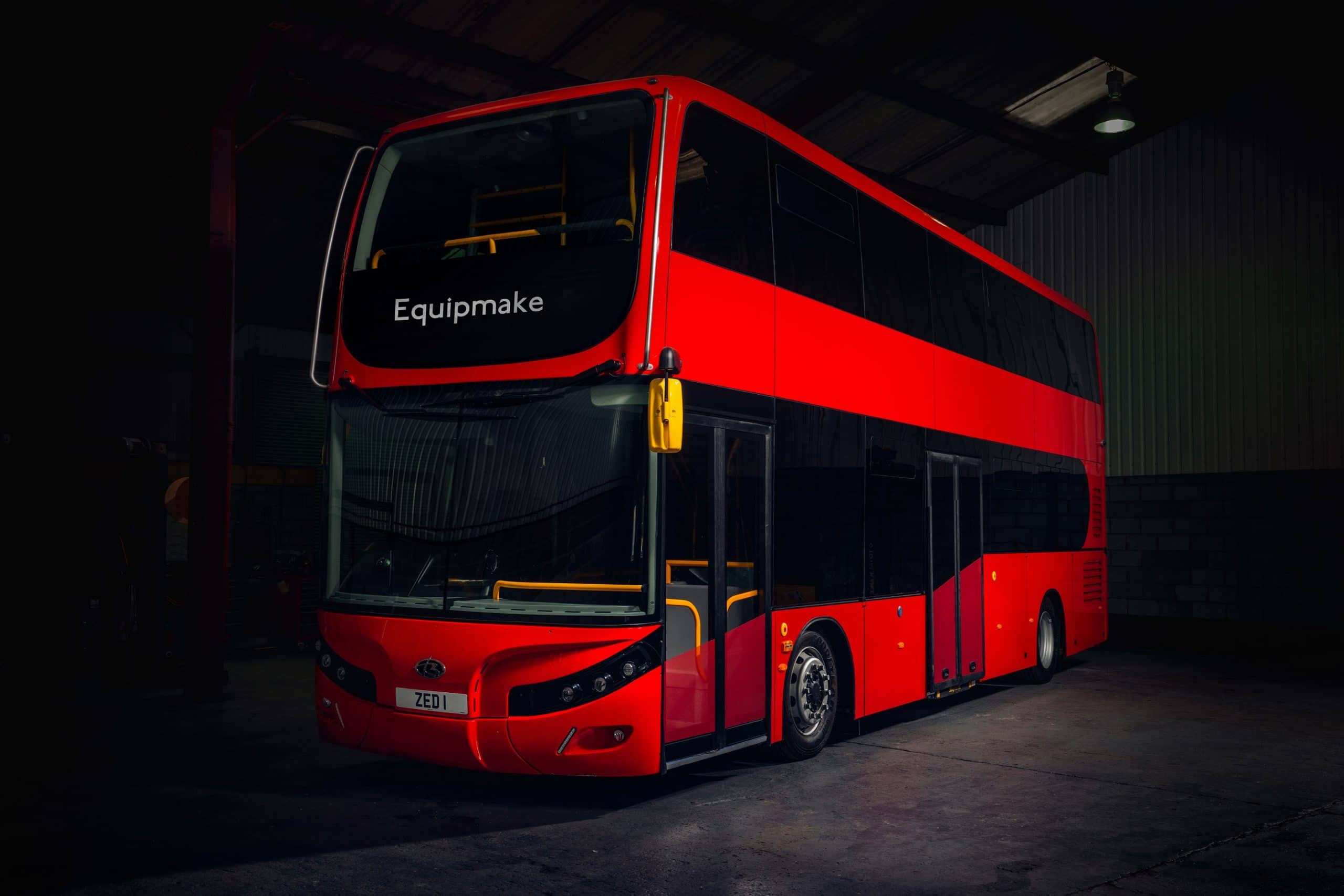 Equipmake Jewel E battery electric double decker