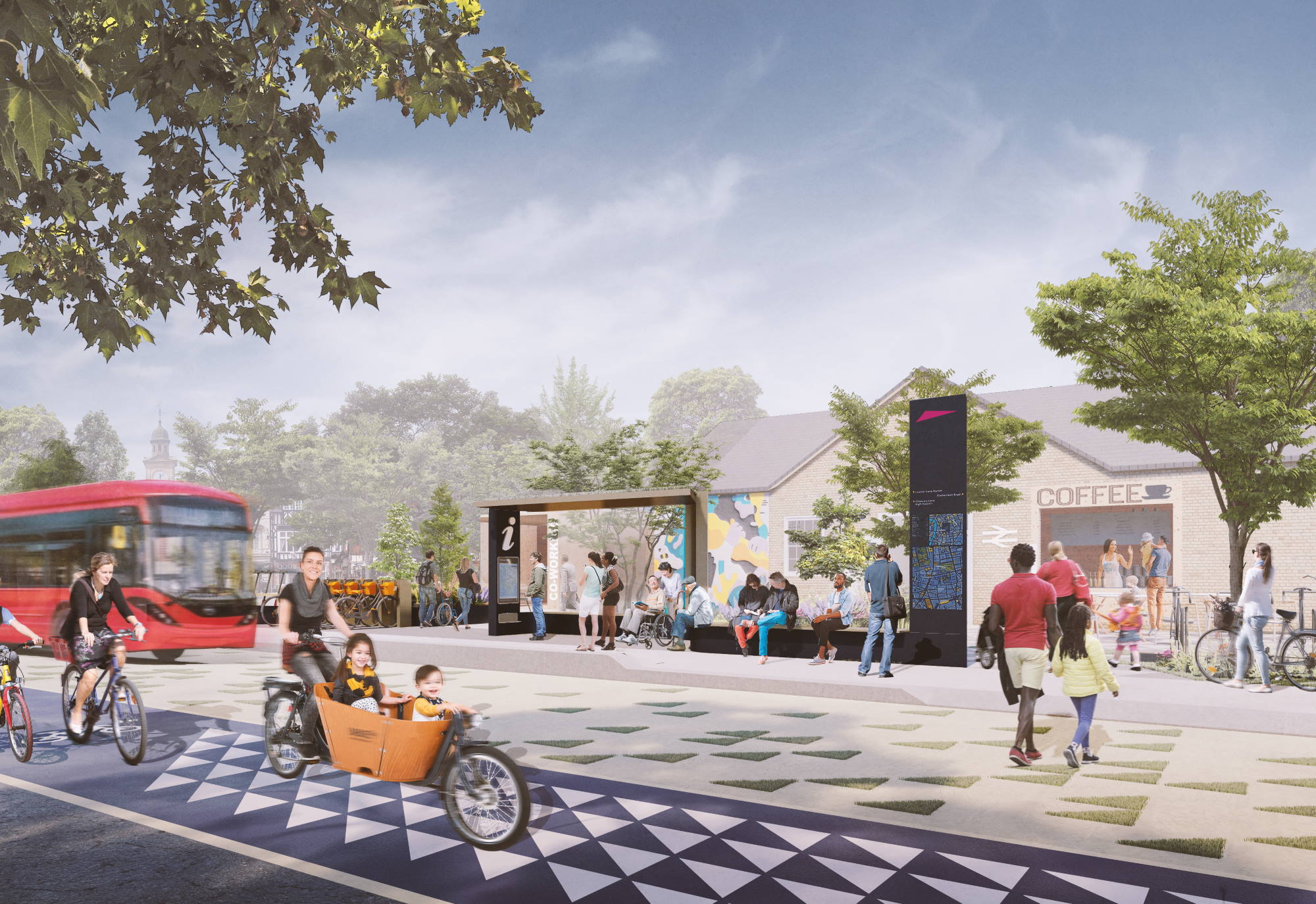 Go-Ahead bus interchange vision